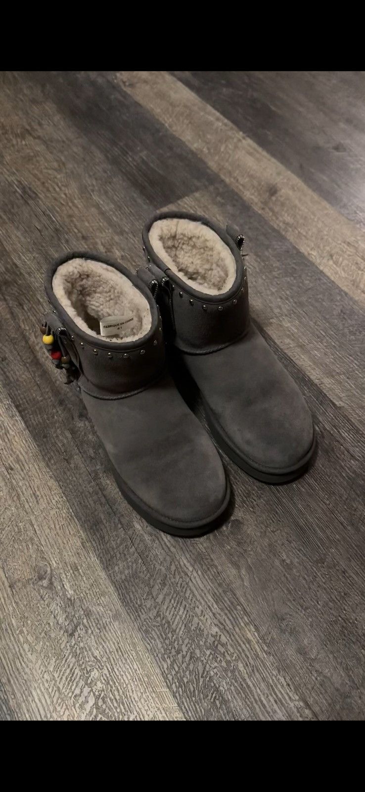 Ugg Bazo 1199 Grey Surfer Uggs Size US 9 / EU 42 - 3 Thumbnail