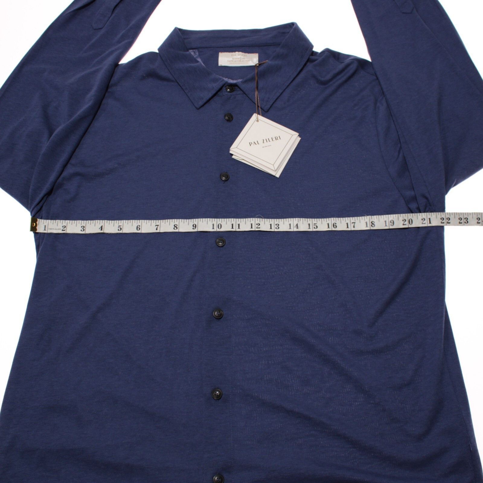 Pal Zileri Pal Zileri New with tags Shirt Size XL US In Blue Size US XL / EU 56 / 4 - 4 Thumbnail