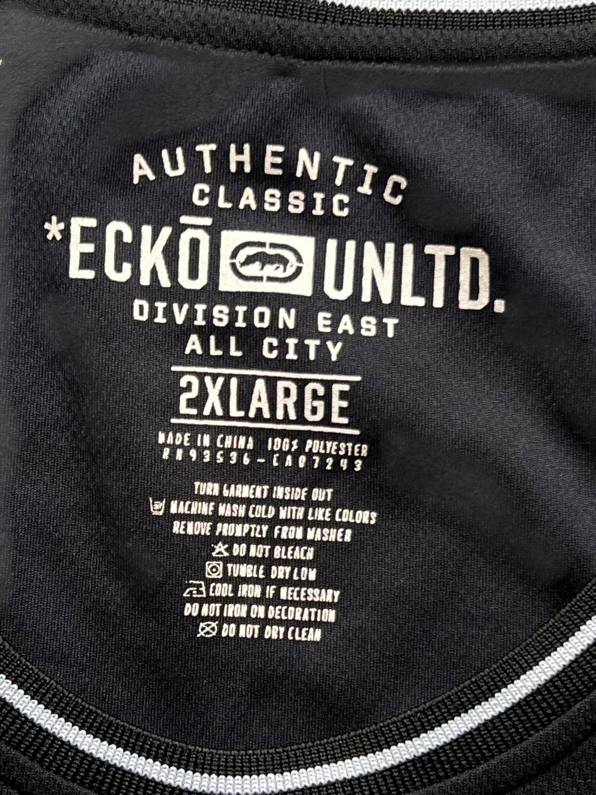 Ecko Unltd. × Vintage Ecko UNLTD Vintage T-Shirt Center Logo Y2K Size US XXL / EU 58 / 5 - 4 Thumbnail