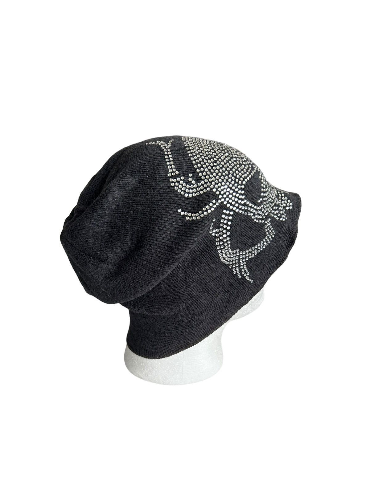 If Six Was Nine × Japanese Brand × Le Grande Bleu (L.G.B.) Skull Punk Bondage Style big Beanie hats Rare☠️☠️🎌 Size ONE SIZE - 6 Thumbnail
