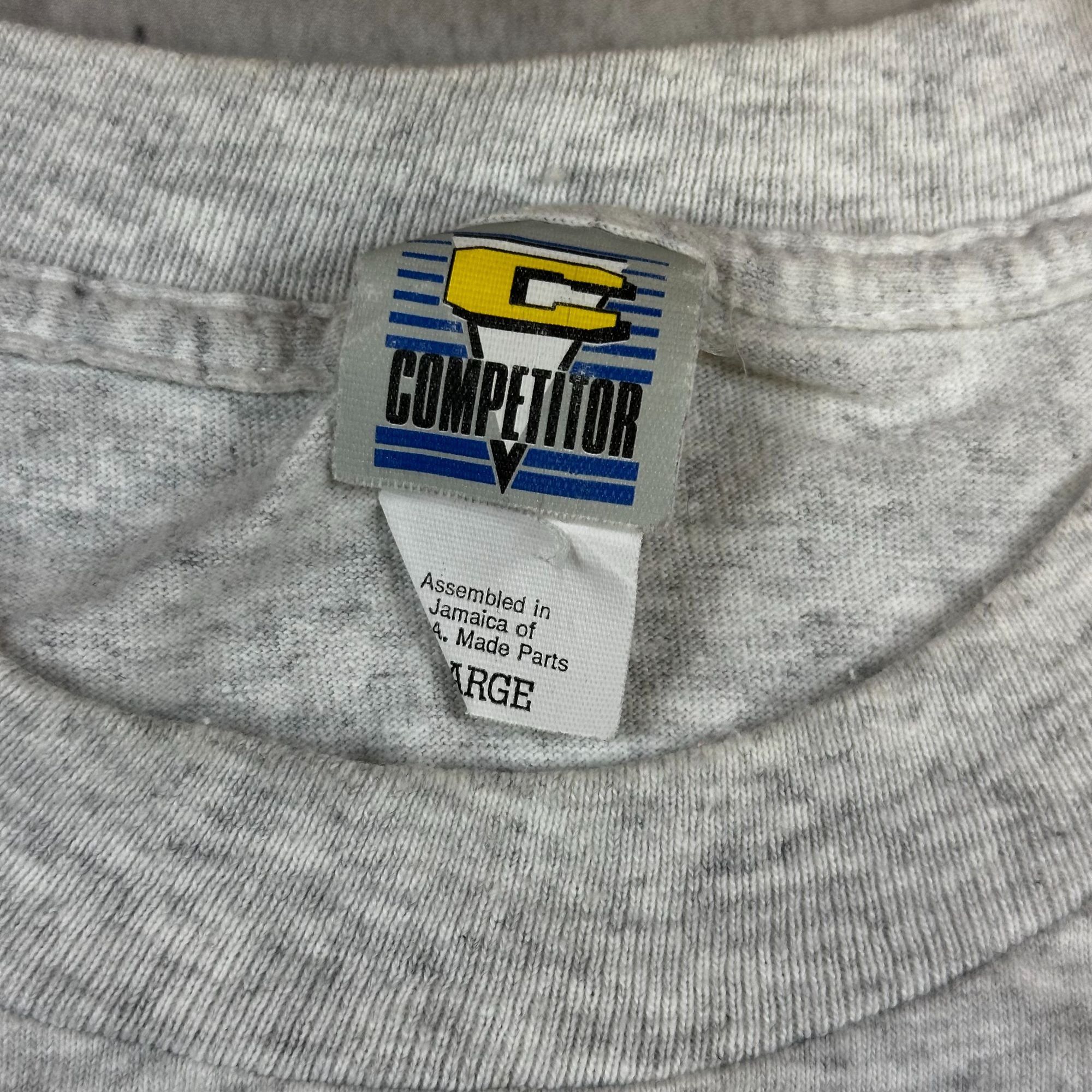 Vintage 1994 NCAA Final Four Arkansas Razorbacks T-Shirt Gray Compet Size US L / EU 52-54 / 3 - 3 Thumbnail