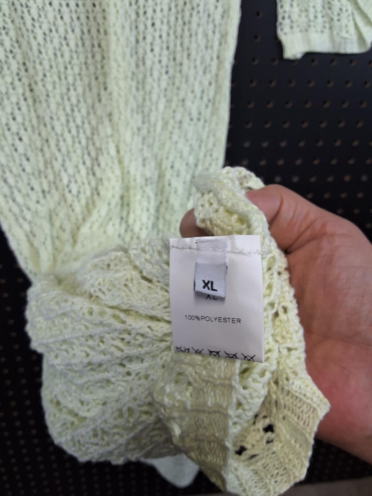 The Unbranded Brand Cream Crochet Knit Maxi Dress - Boho Chic Vibes XL Size XL / US 12-14 / IT 48-50 - 5 Thumbnail