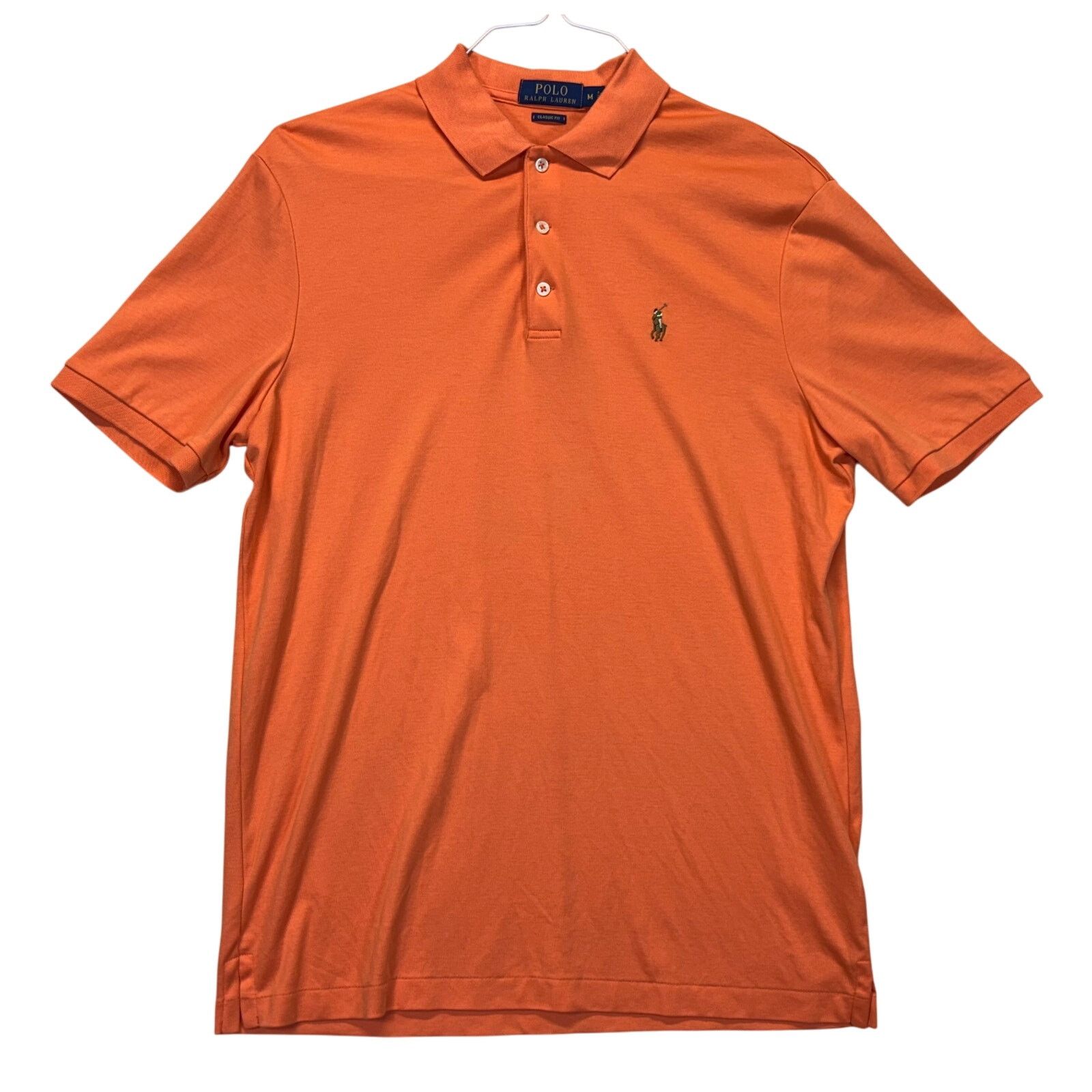 Polo Ralph Lauren Polo Ralph Lauren Men’s Classic Fit Polo Shirt Orange M Size US M / EU 48-50 / 2 - 13 Thumbnail