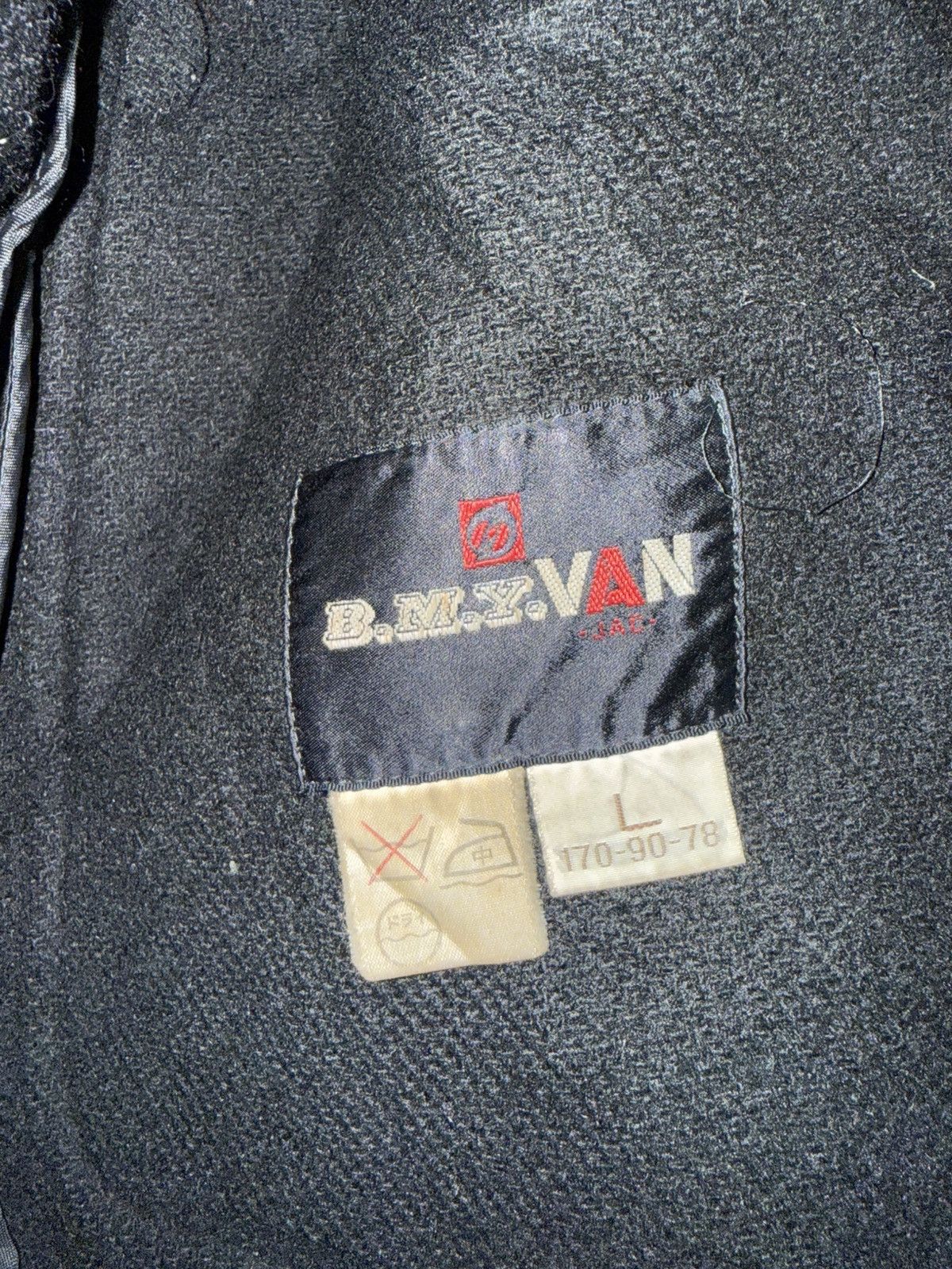 Japanese Brand VAN JAC Duffel Coat Mens Wool Jacket Size US L / EU 52-54 / 3 - 7 Thumbnail