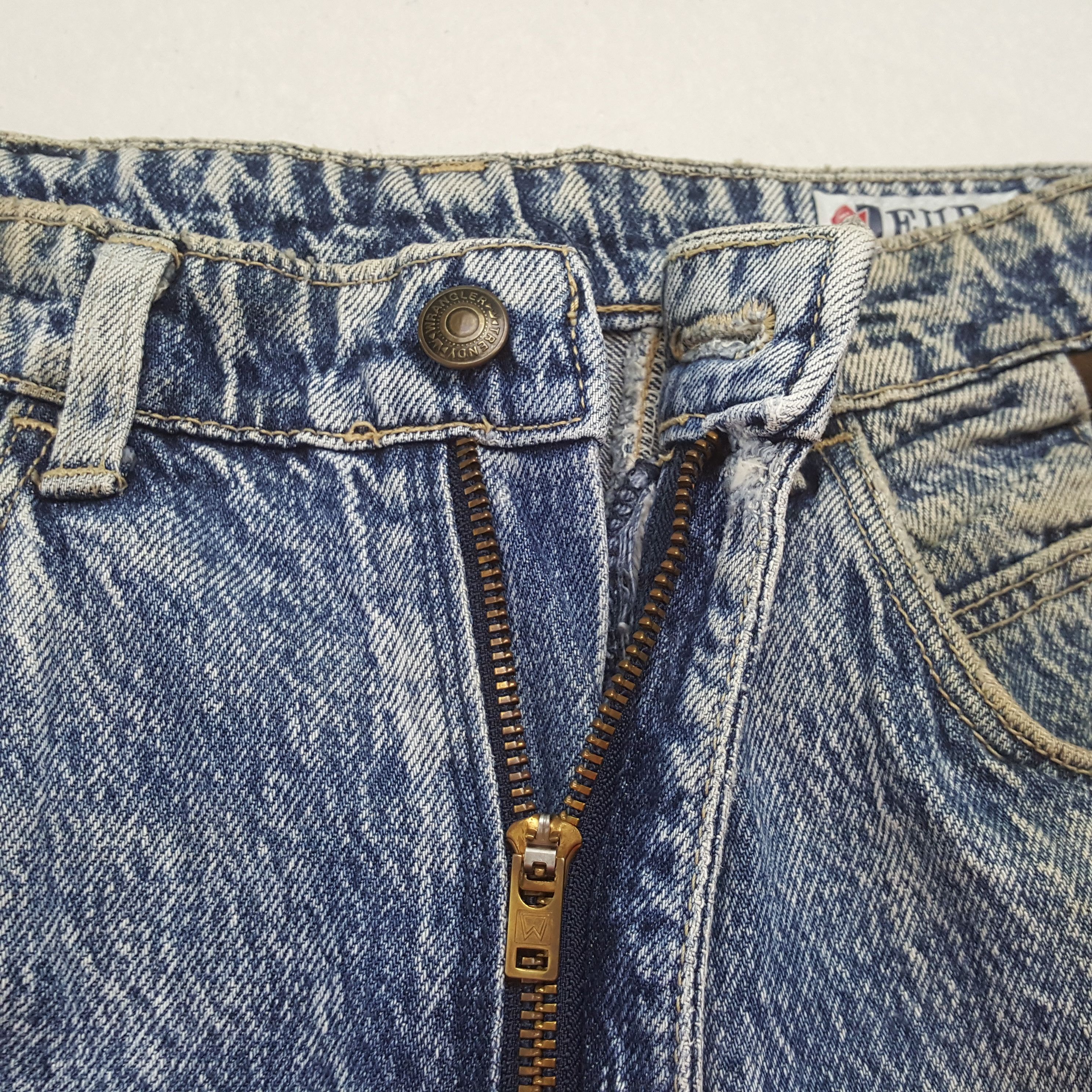 Wrangler Vintage Euro Wrangler American Classic Denim Jeans RR30 Size 28" / US 6 / IT 42 - 12 Thumbnail