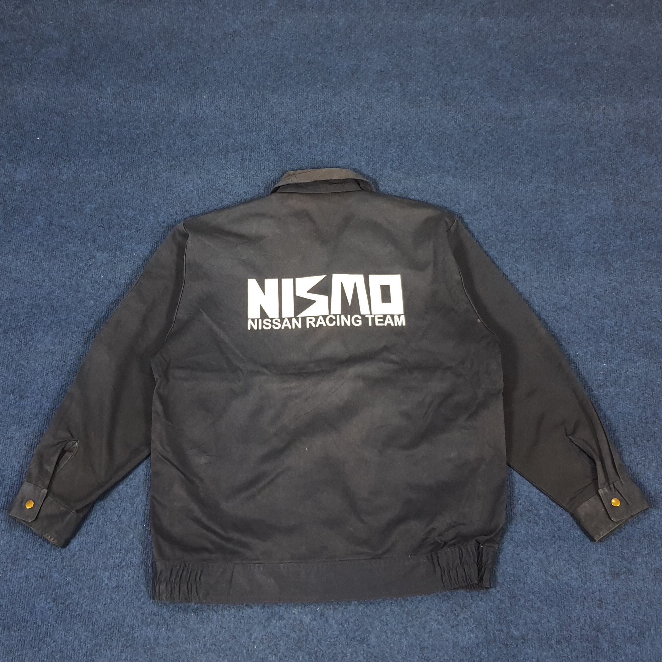 Japanese Brand × Vintage Vintage NISMO Nissan Racing Team Workwear Jacket Size US M / EU 48-50 / 2 - 1 Thumbnail
