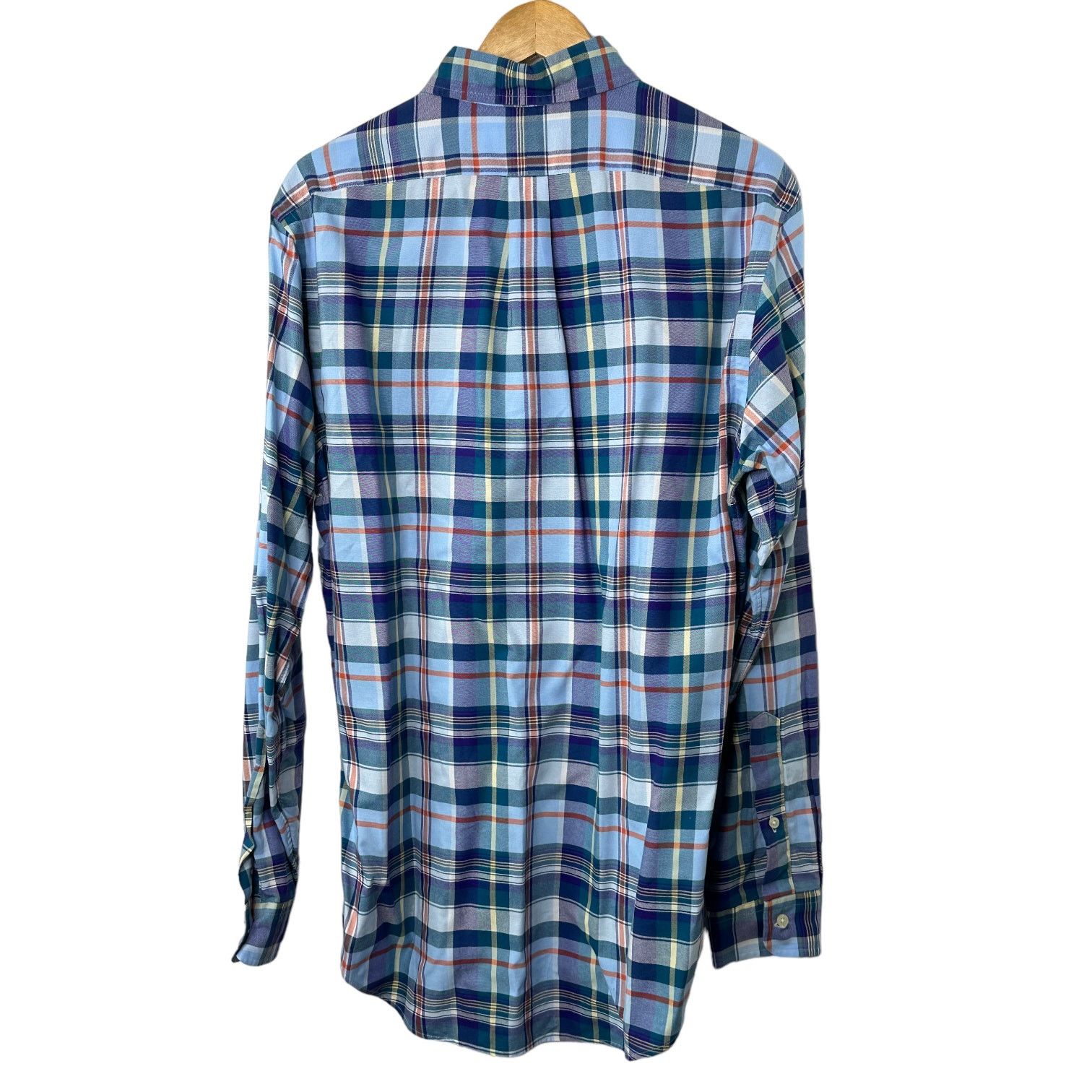 Ralph Lauren Ralph Lauren Blue Plaid Classic Fit Button Up Shirt Size US M / EU 48-50 / 2 - 6 Thumbnail