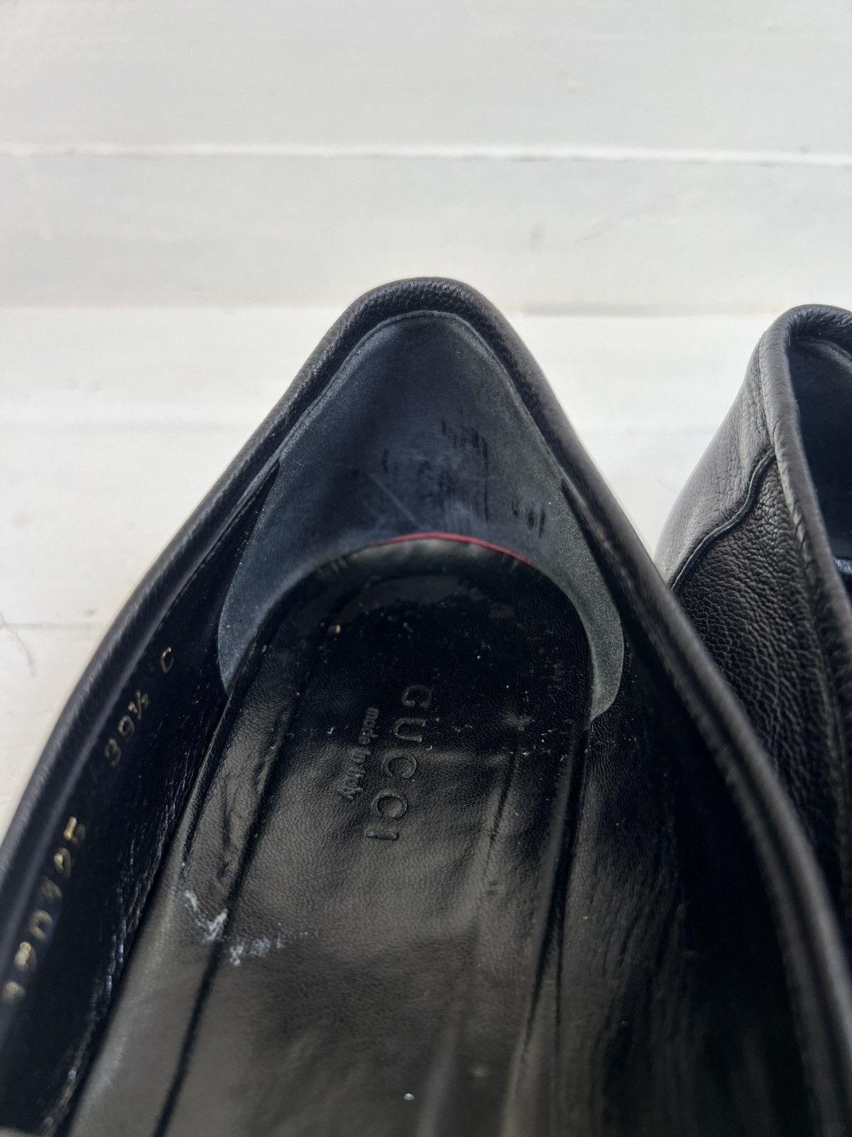 Gucci Gucci Black leather Loafers Size US 6.5 / EU 39-40 - 16 Thumbnail