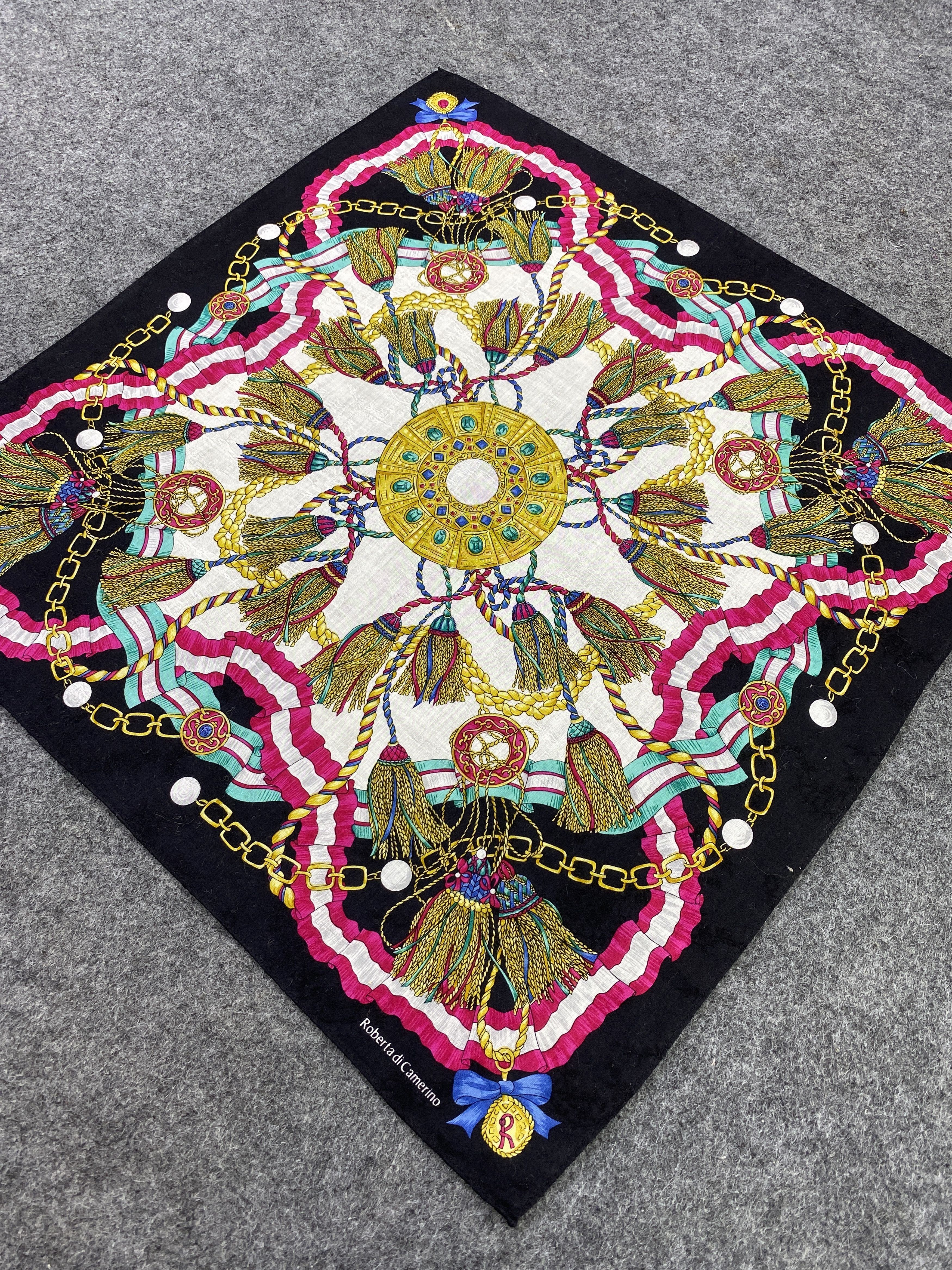 Other Roberta Di Camerino Handkerchief / Bandana-B246 Size ONE SIZE - 4 Thumbnail