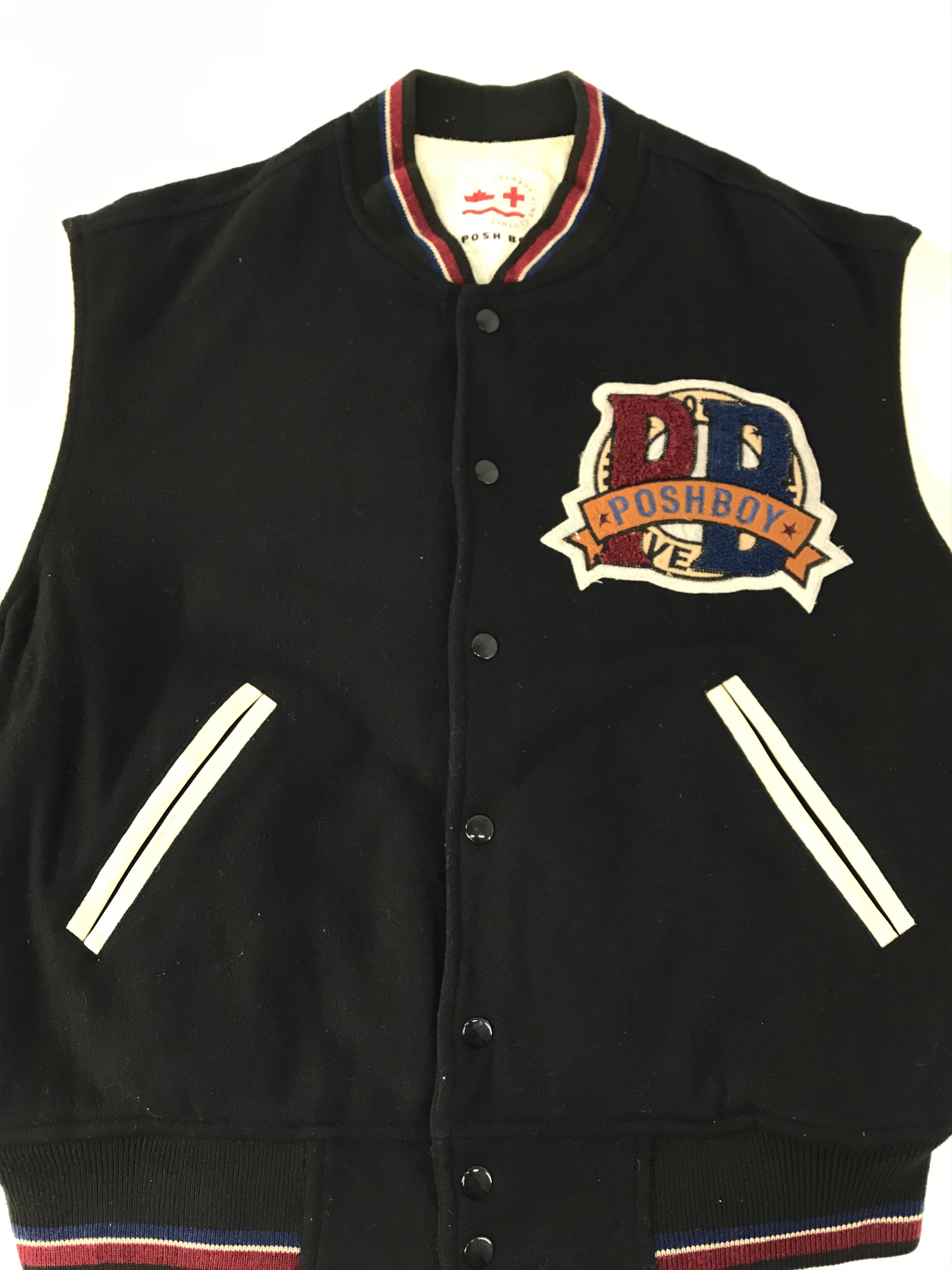 Genuine Leather Posh Boy Champs Varsity Jacket Leather Sleeve Padded Inner Size US M / EU 48-50 / 2 - 3 Thumbnail