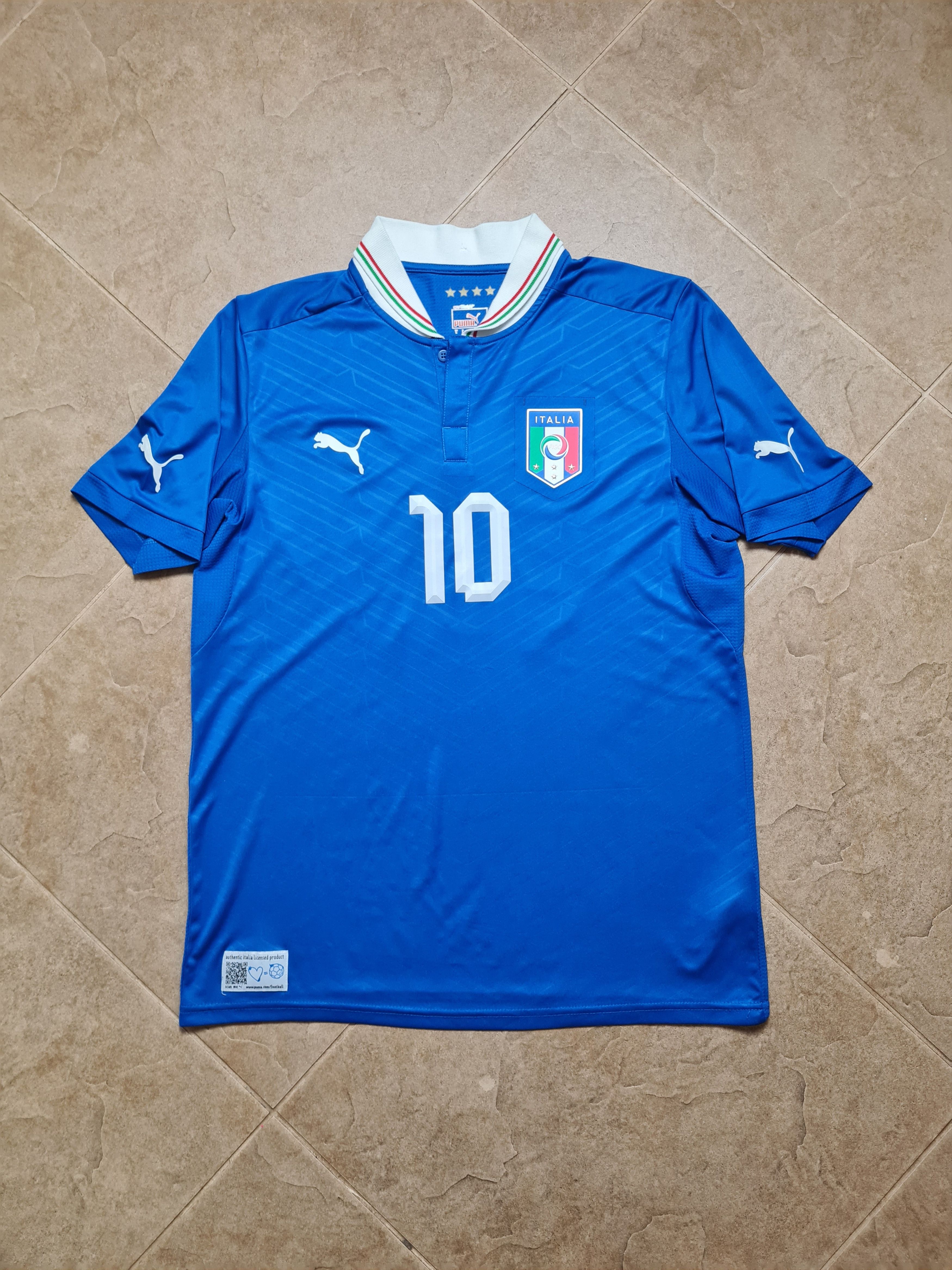 Puma Jersey maglia italia #10 Cassano Euro 2012 Euro Jersey Puma Size US L / EU 52-54 / 3 - 1 Thumbnail