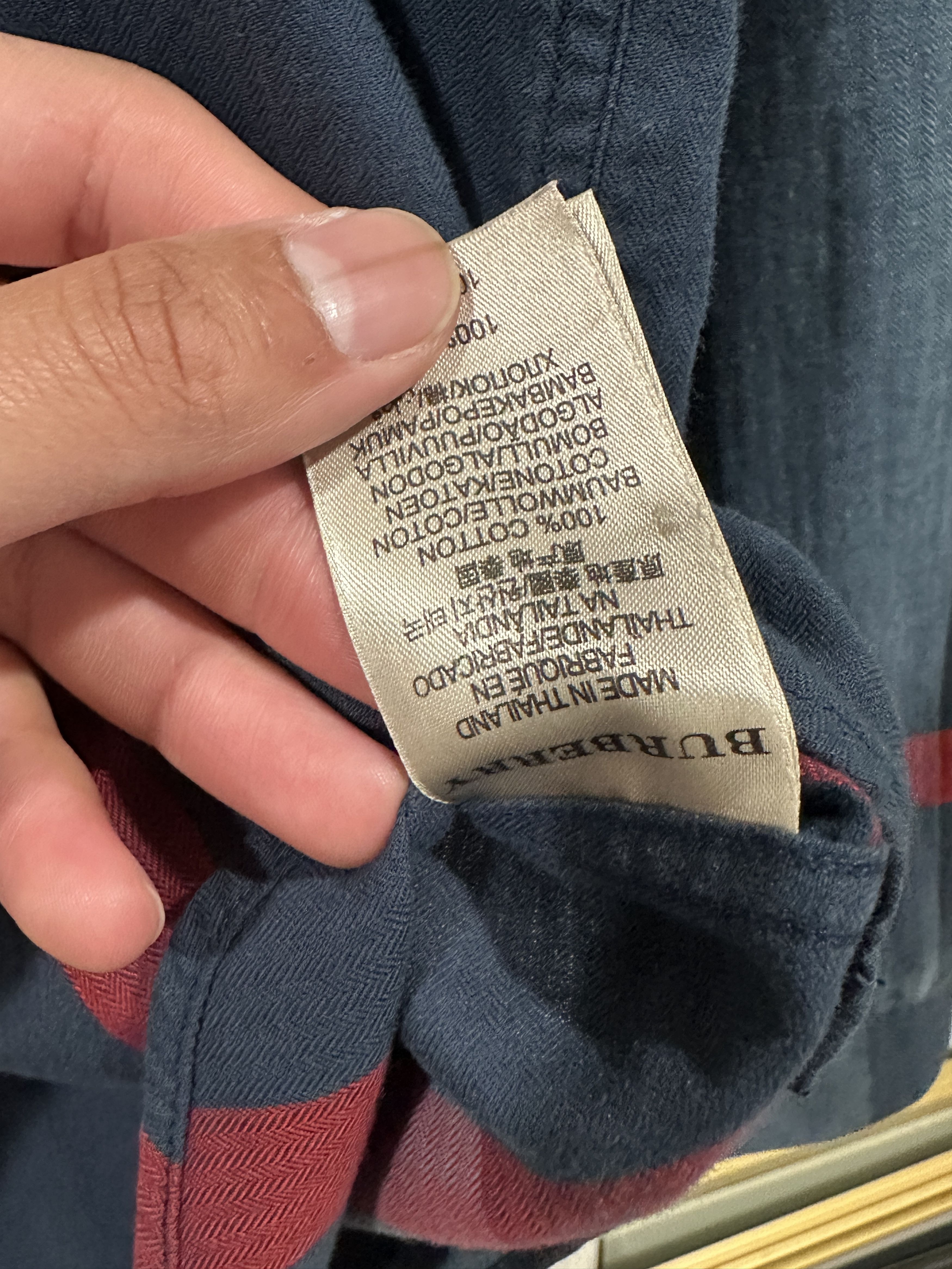 Burberry Burberry Plaid Button Up Size US M / EU 48-50 / 2 - 7 Thumbnail