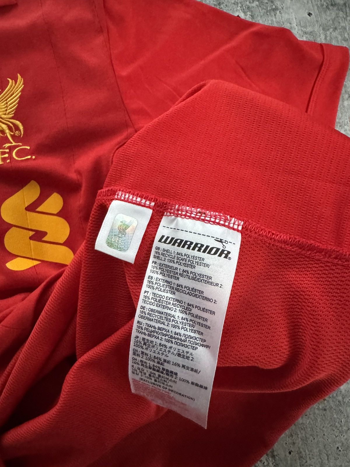 Warrior Warrior Liverpool T-Shirt Daniel Pacheco 12 Vintage Size M Size US M / EU 48-50 / 2 - 11 Thumbnail