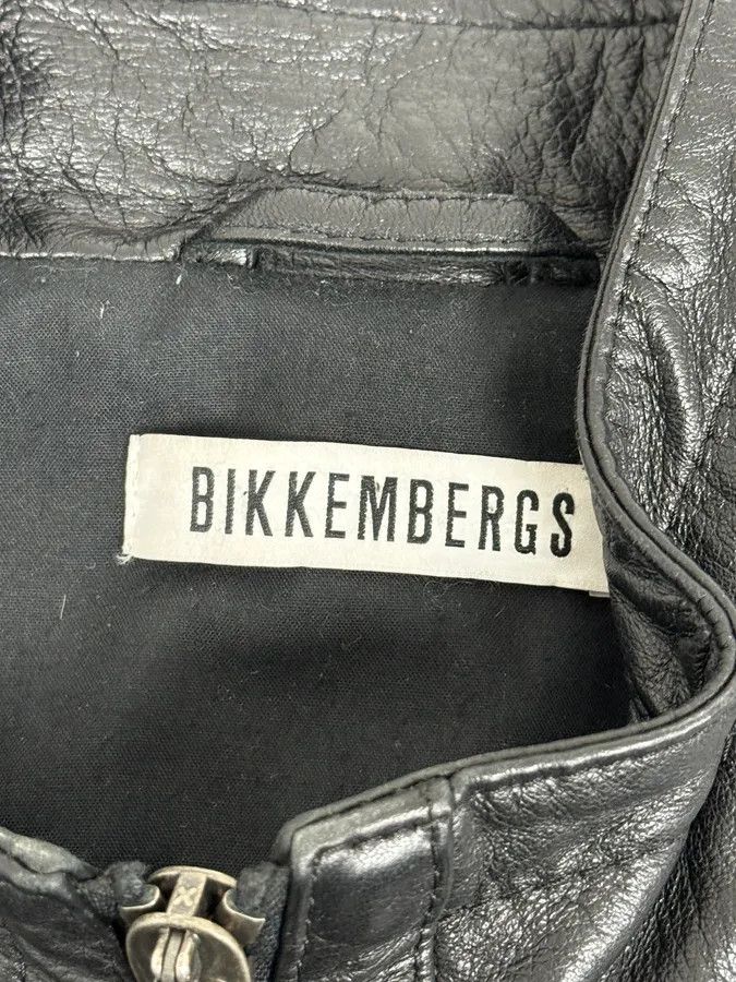 Dirk Bikkembergs 2010s Dirk Bikkembergs Black Hybrid Leather Biker Jacket Size US M / EU 48-50 / 2 - 11 Thumbnail