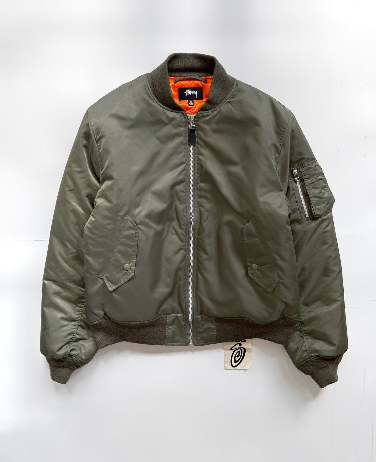 Stussy CDG MA-1 Bomber Jacket 40th Anniversary