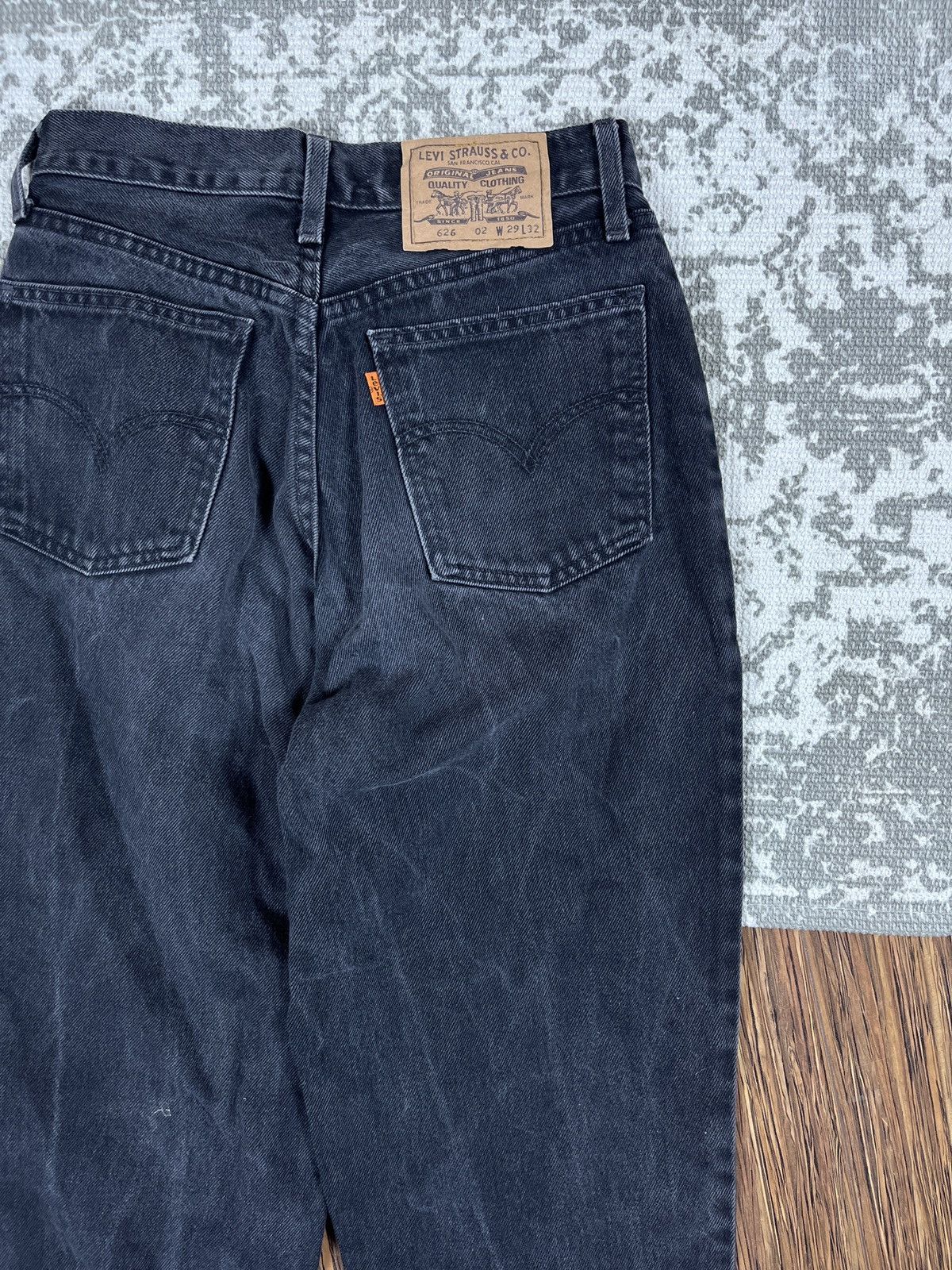 Levi's × Levi's Vintage Clothing × Vintage ➕ 80s Levi’s 615 balloon fit orange tab perfect fade jeans Size US 28 / EU 44 - 2 Thumbnail