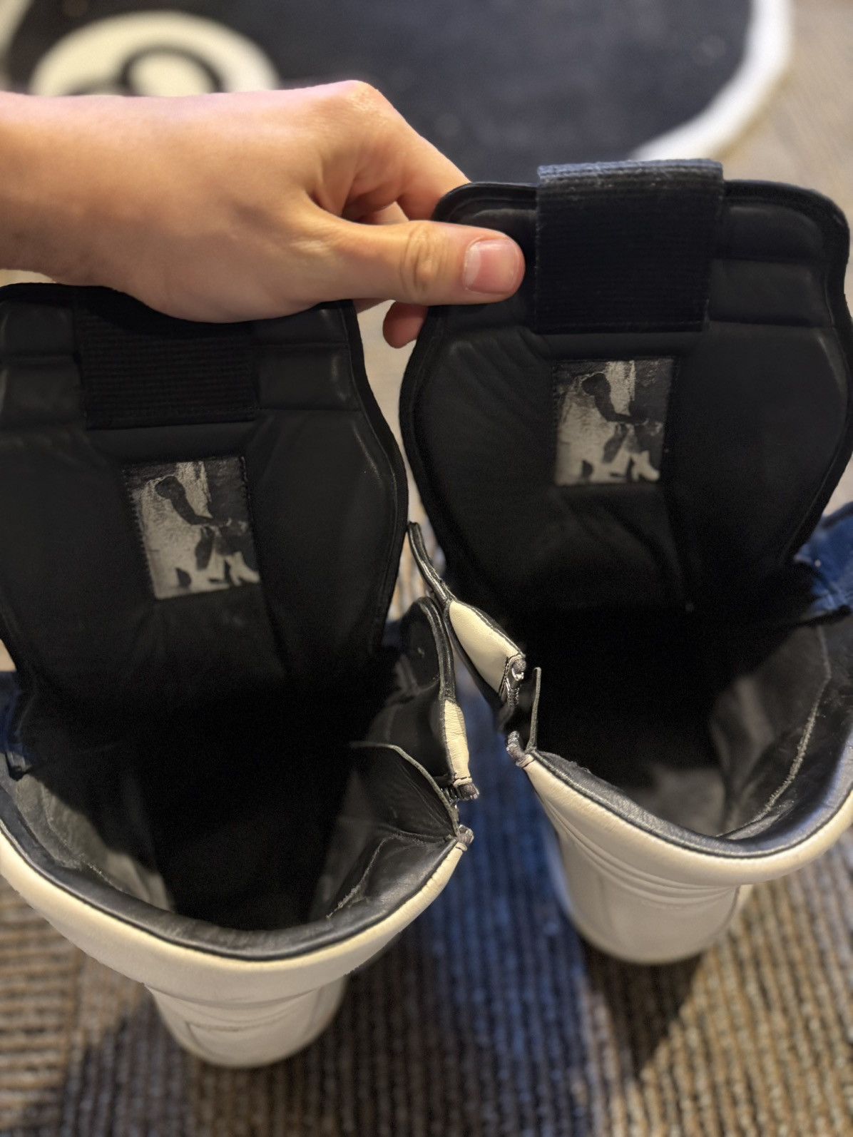 Rick Owens Rick Owens Geobaskets Size US 11.5 / EU 44-45 - 5 Thumbnail