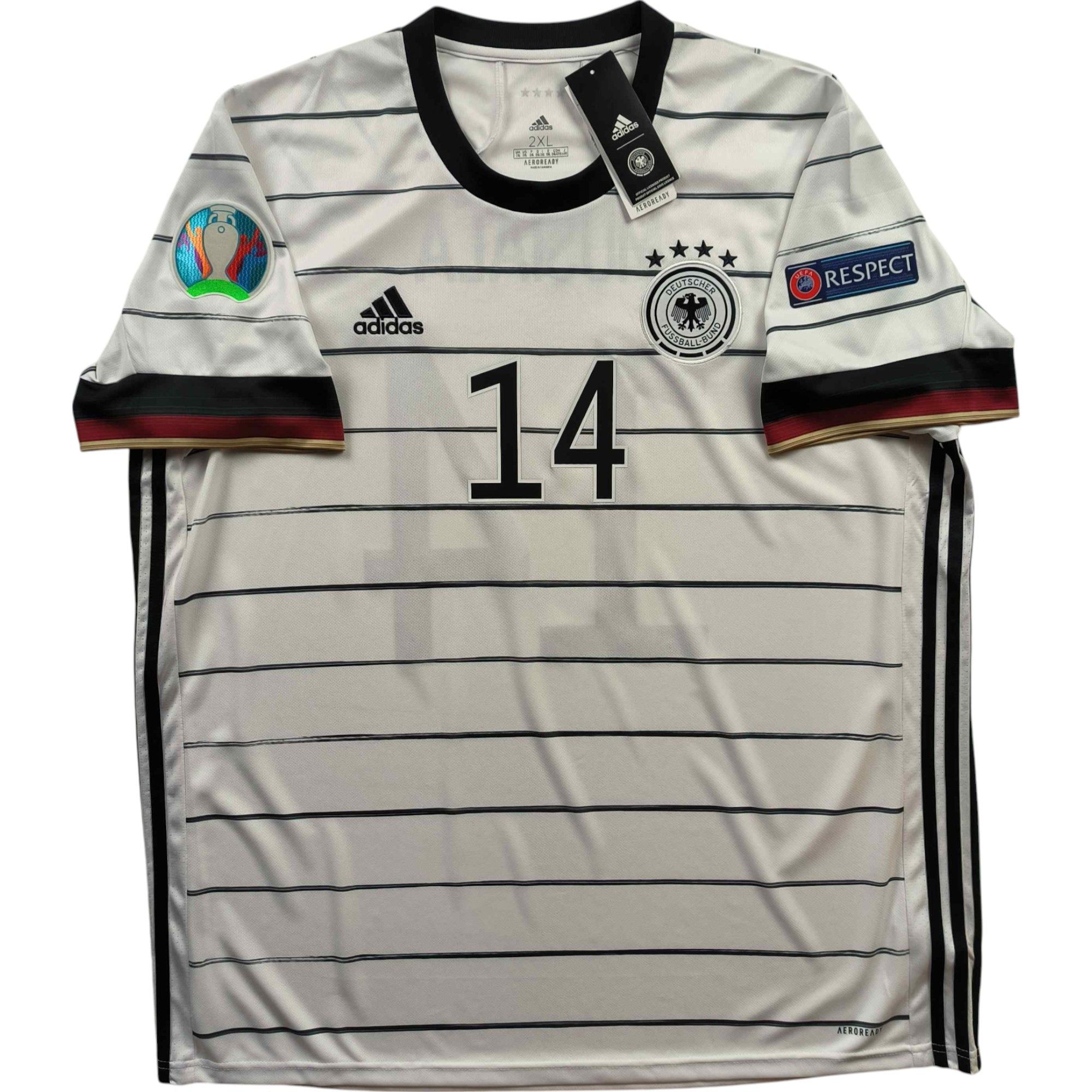 Adidas NEW Germany 2019-21 Adidas home Musiala football jersey XXL Size US XXL / EU 58 / 5 - 2 Thumbnail