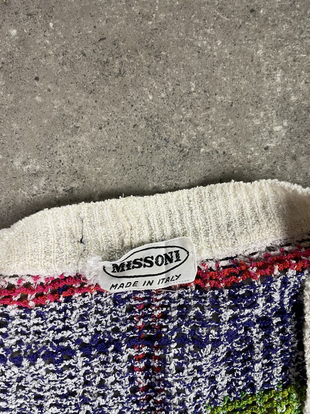 Japanese Brand × Missoni × Vintage Vintage Missoni 90s Cardigan Sweater Size L / US 10 / IT 46 - 2 Thumbnail