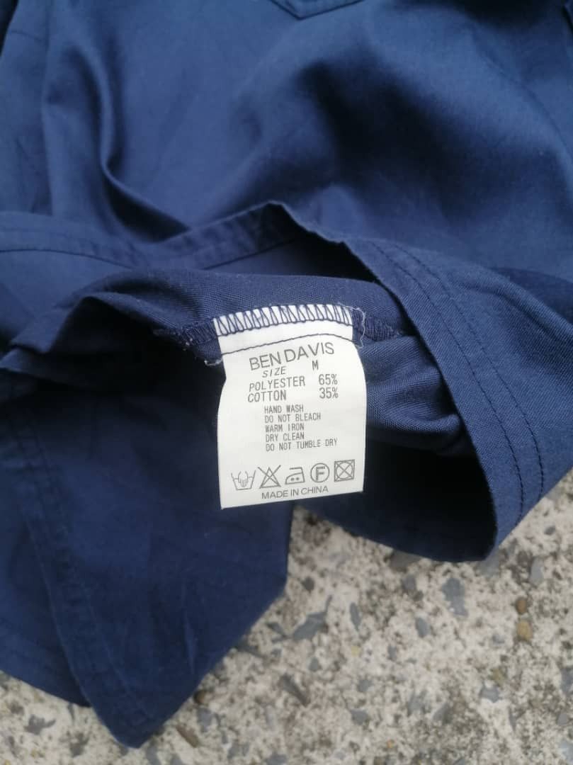 Ben Davis Ben Davis Two Pockets Half Zipper Shirt Size US M / EU 48-50 / 2 - 9 Thumbnail