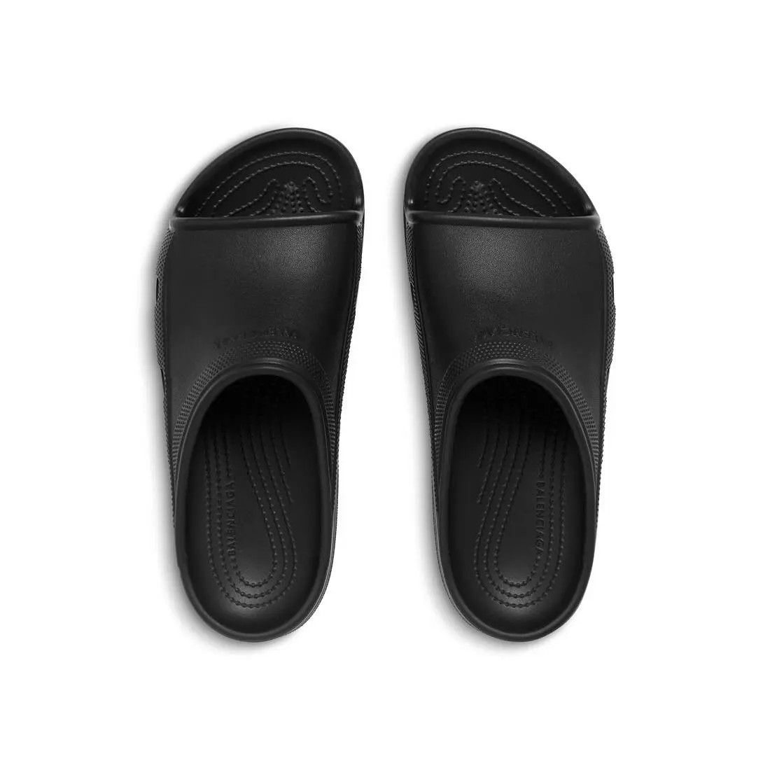 Balenciaga × Crocs o1bcso1str0426 Crocs™ Slide Sandals in Black Size US 12 / EU 45 - 5 Thumbnail