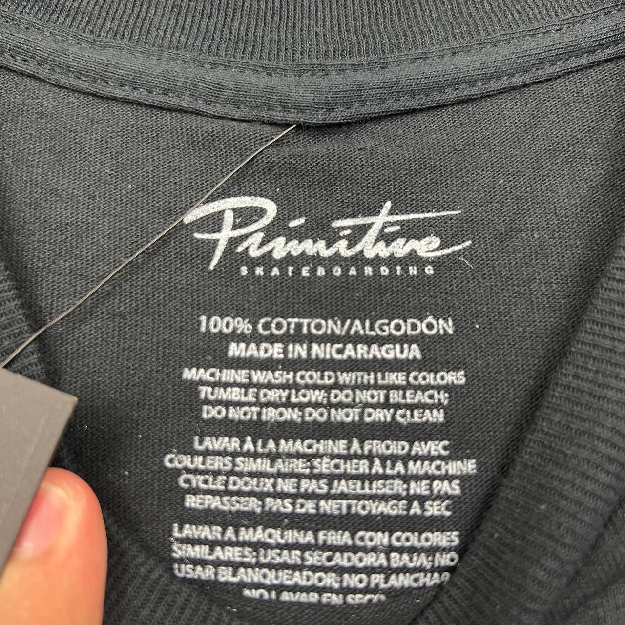 Primitive Primitive Skateboarding Shirt Men Small Black Crew Neck New Size US S / EU 44-46 / 1 - 4 Thumbnail
