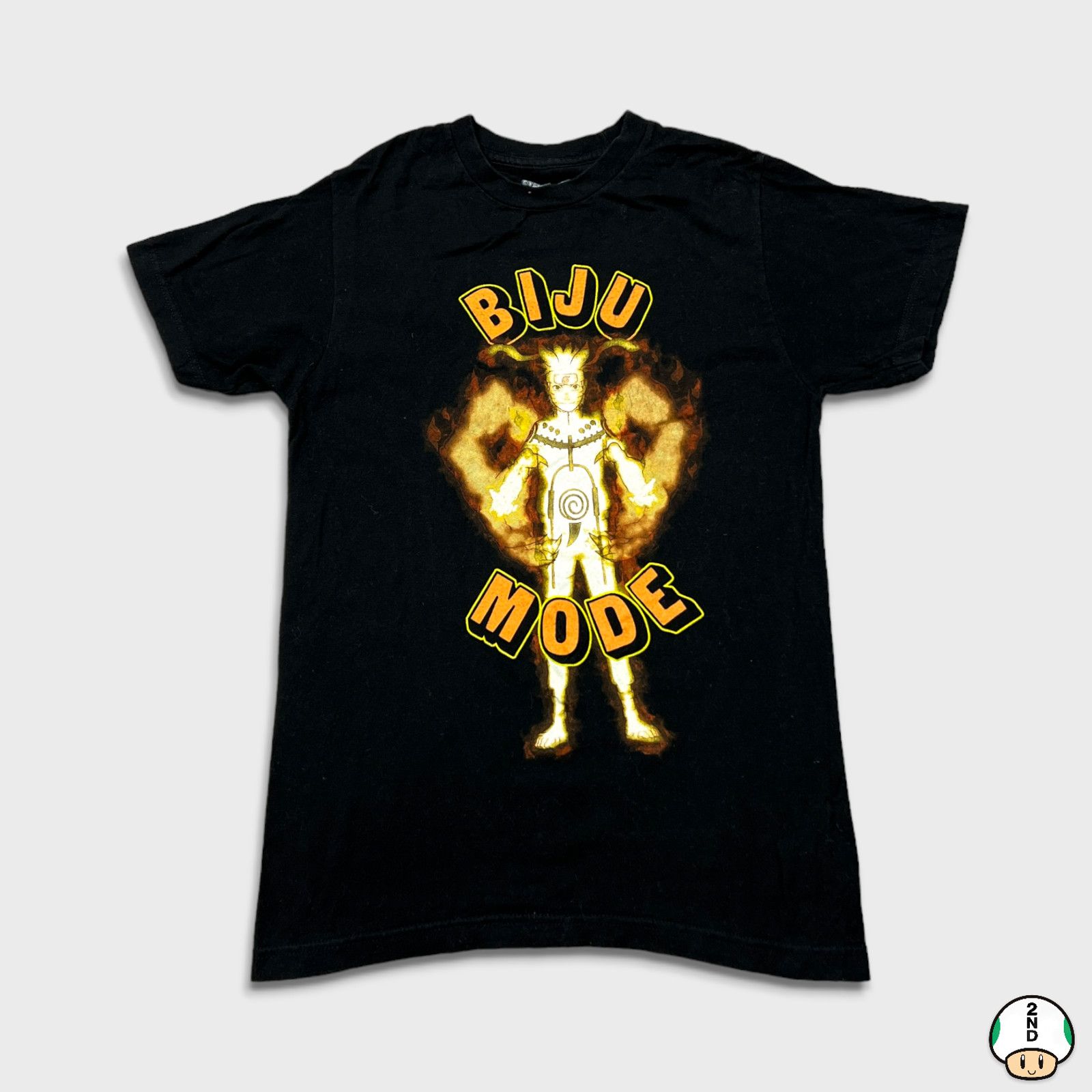 Anime × Vintage 2007 Naruto Shippuden T Shirt Black Biju Anime Graphic Tee Size US S / EU 44-46 / 1 - 1 Thumbnail