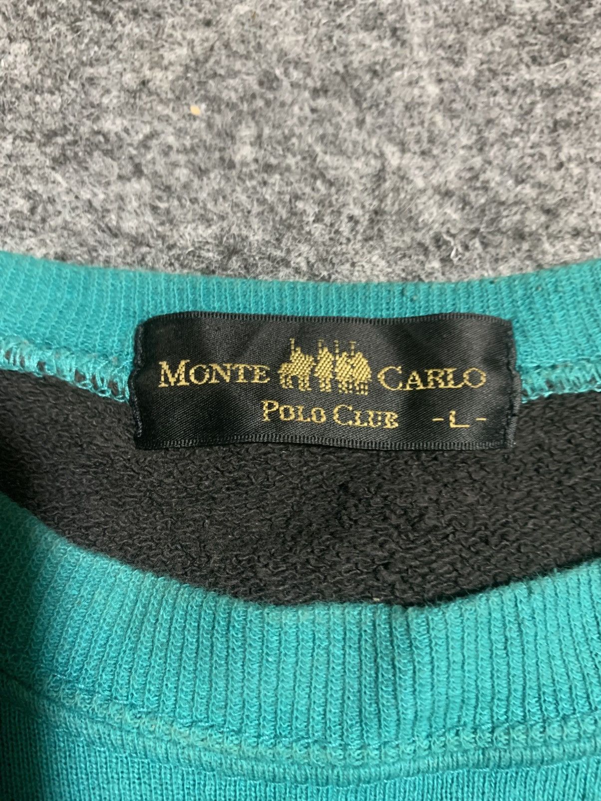 Vintage Vtg 🇮🇩80’s Polo Club Split Crewneck Monte Carlo Size L / US 10 / IT 46 - 8 Thumbnail