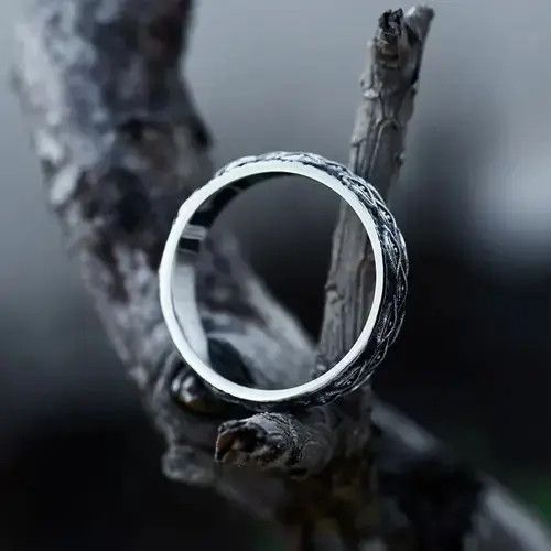 Japanese Brand × Vintage Stainless Steel Ring Size 7 8 9 10 11 Size ONE SIZE - 3 Thumbnail