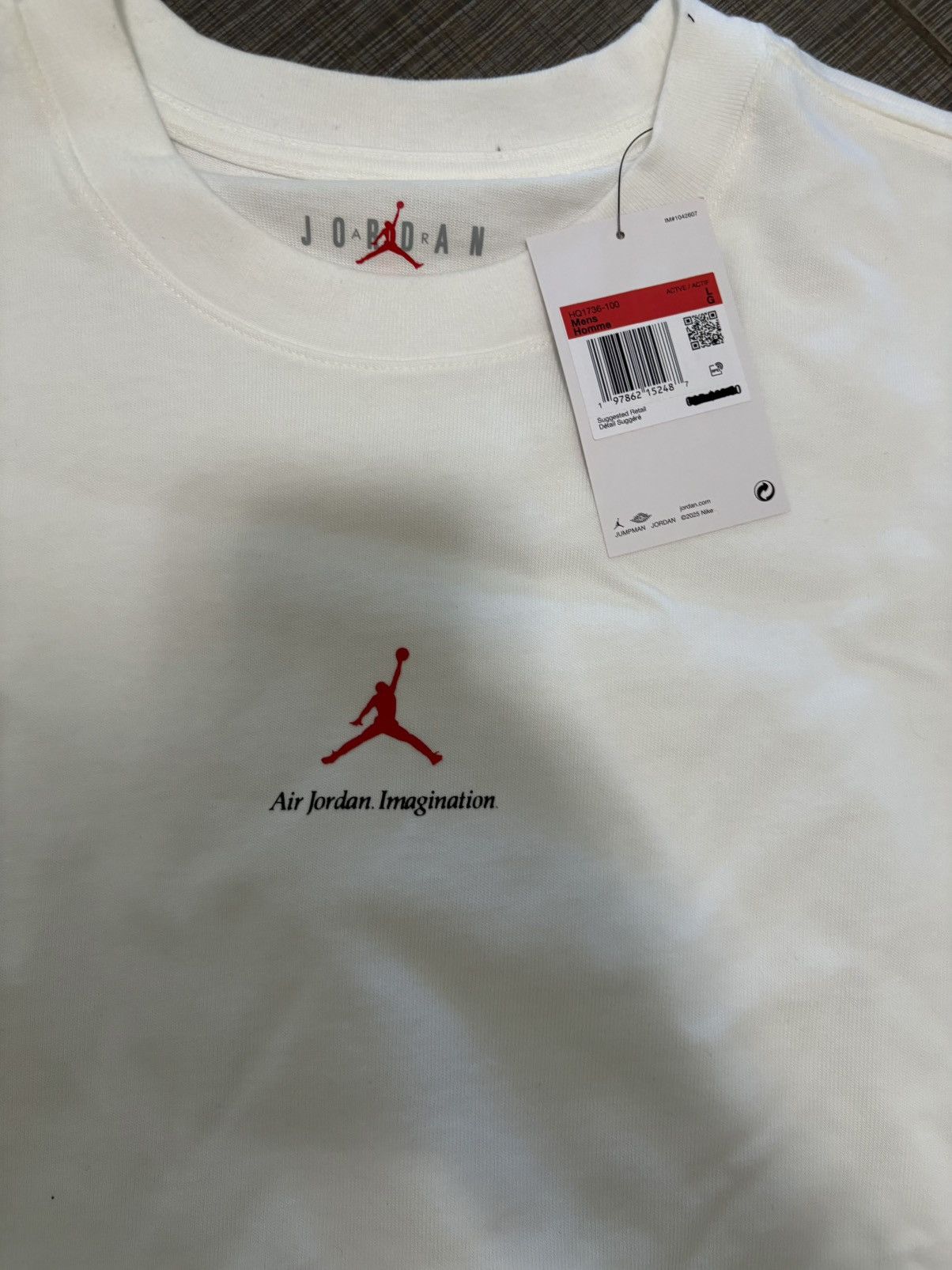 Jordan Brand Nigel Sylvester Bike Air Tee Size US L / EU 52-54 / 3 - 2 Thumbnail