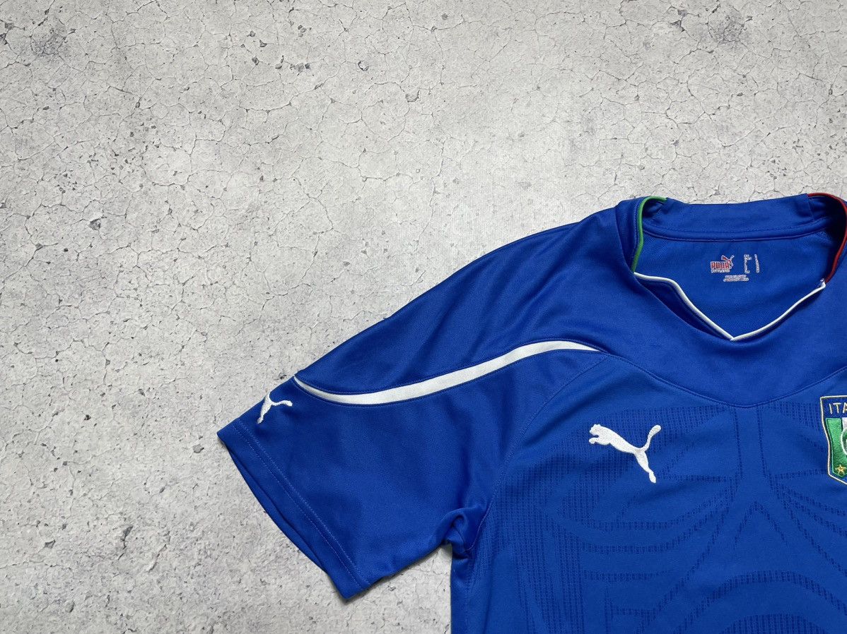 Puma Vintage Puma Italia National Team Soccer Jersey Y2K Size US M / EU 48-50 / 2 - 5 Thumbnail
