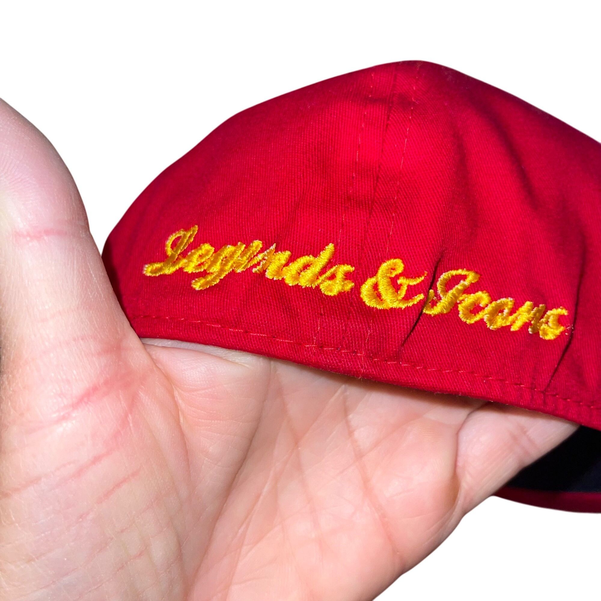 New Era New Era Mens Hat Red Legend And Icons Custom Size ONE SIZE - 5 Thumbnail