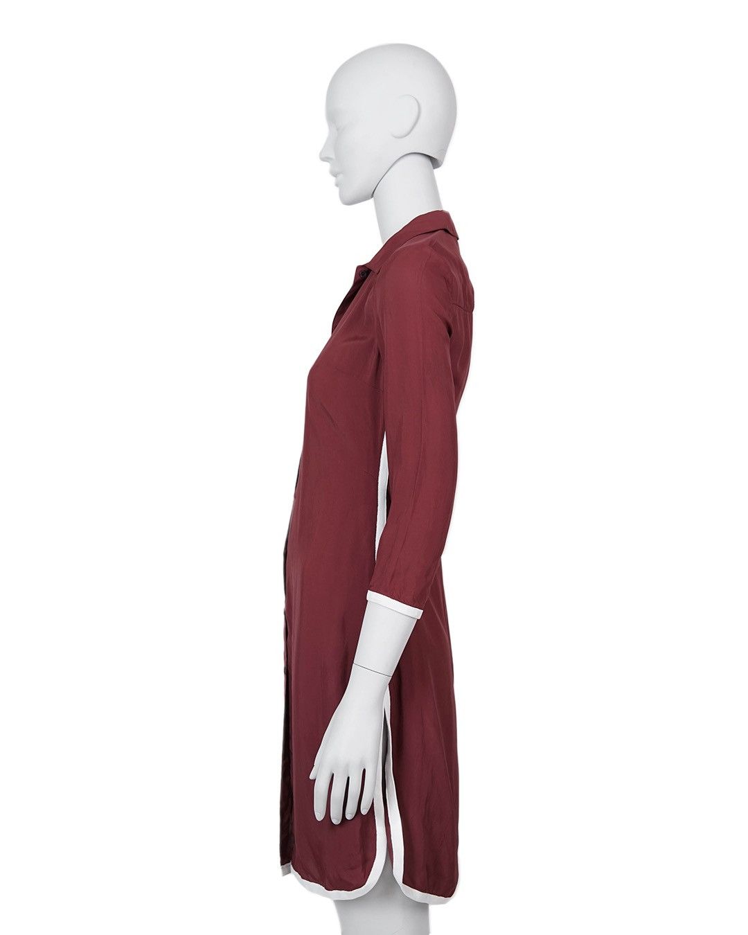 Miu Miu Miu Miu S/S2000 Burgundy Runway Dress Size XS / US 0-2 / IT 36-38 - 4 Thumbnail