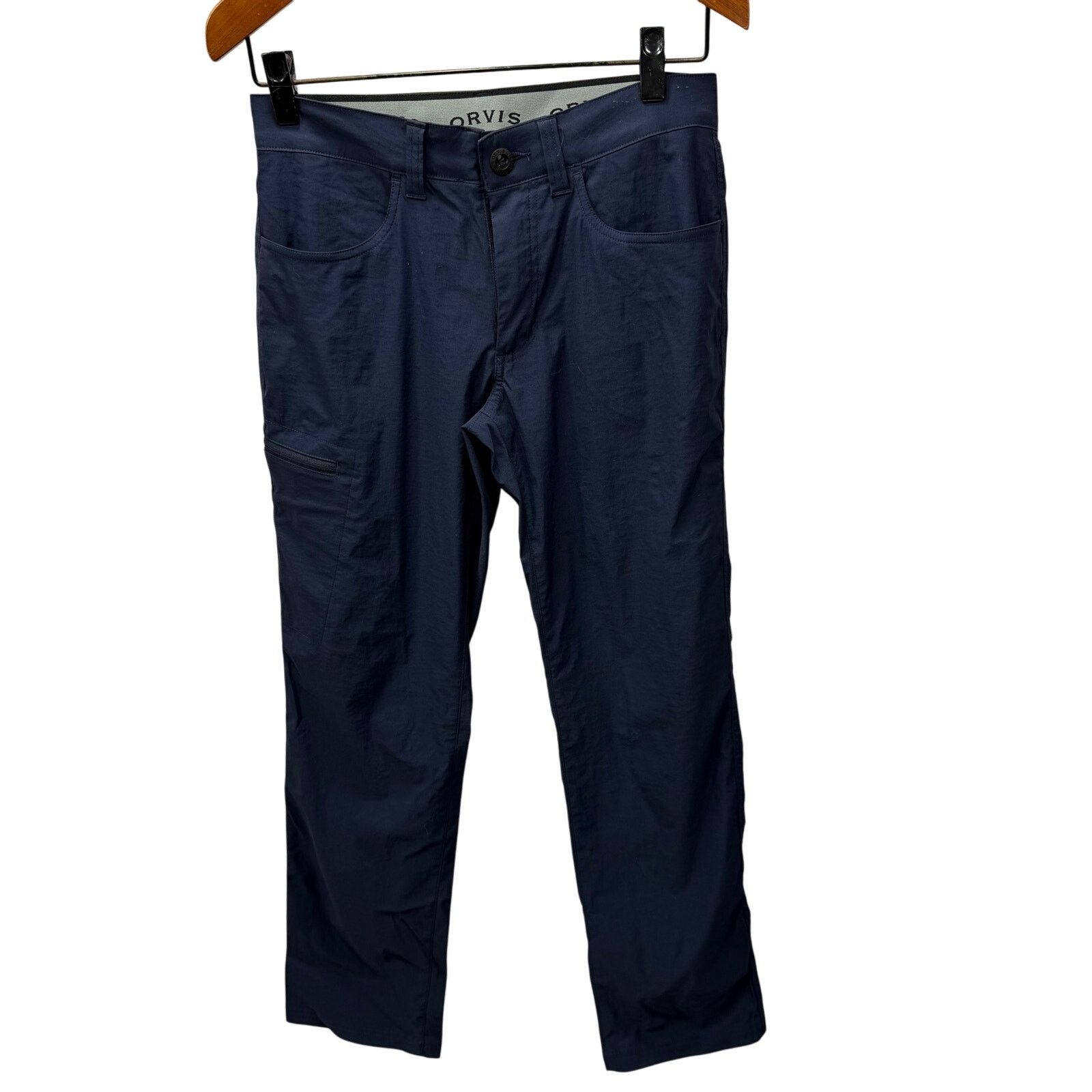 Orvis Orvis Men's Pants 30x32 Cotton Blue Chino Straight #G716 Size US 30 / EU 46 - 4 Thumbnail