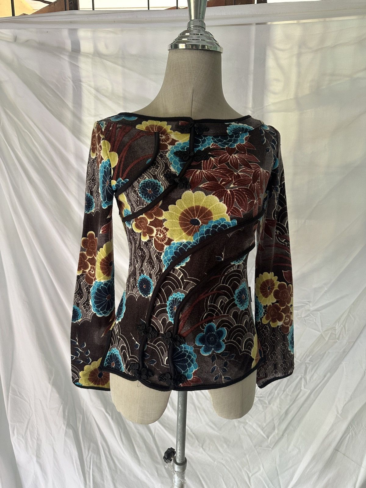 Japanese Brand Ozz oneste long sleeve top Size XS / US 0-2 / IT 36-38 - 1 Thumbnail