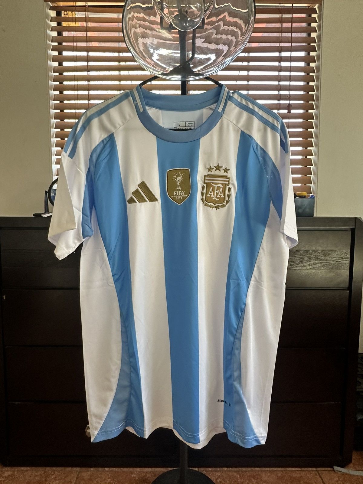 Adidas × Vintage Argentina Jersey x World Cup x Adidas Size US L / EU 52-54 / 3 - 1 Thumbnail