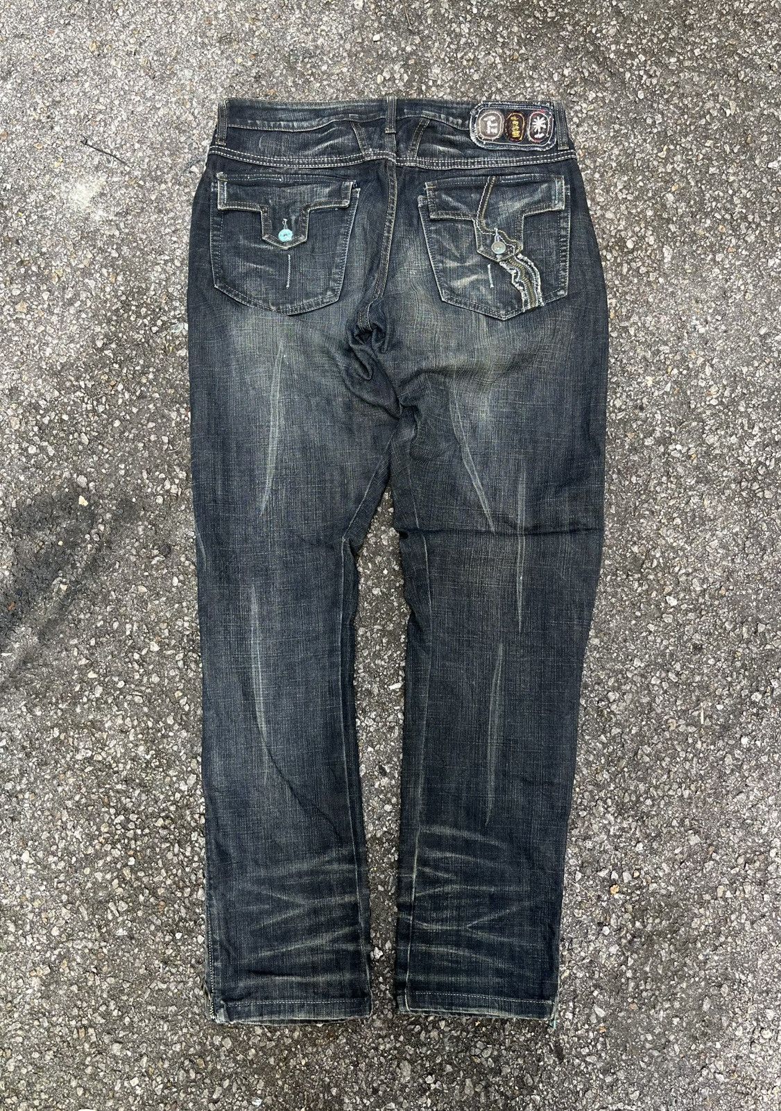 Marithe + Francois Girbaud Vintage Y2K Marithe Francois Girbaud MFG Jeans Size US 32 / EU 48 - 15 Thumbnail