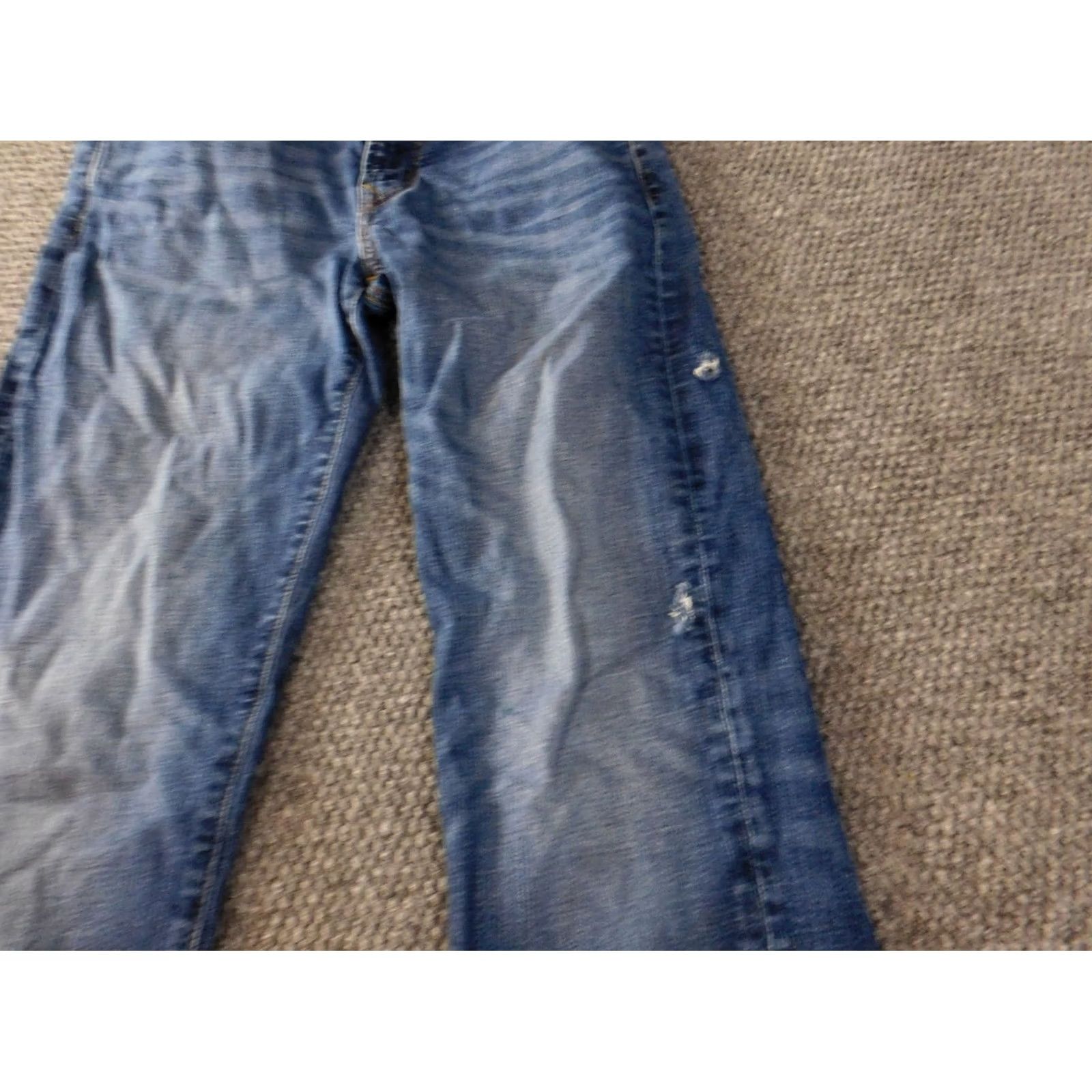 American Eagle Outfitters VINTAGE American Eagle Outfitters Jeans Men 30x30 Blue Dark Wash Denim Straight 30in Inseam Mens Regular 30 30 Blue Jeans Size US 30 / EU 46 - 2 Thumbnail