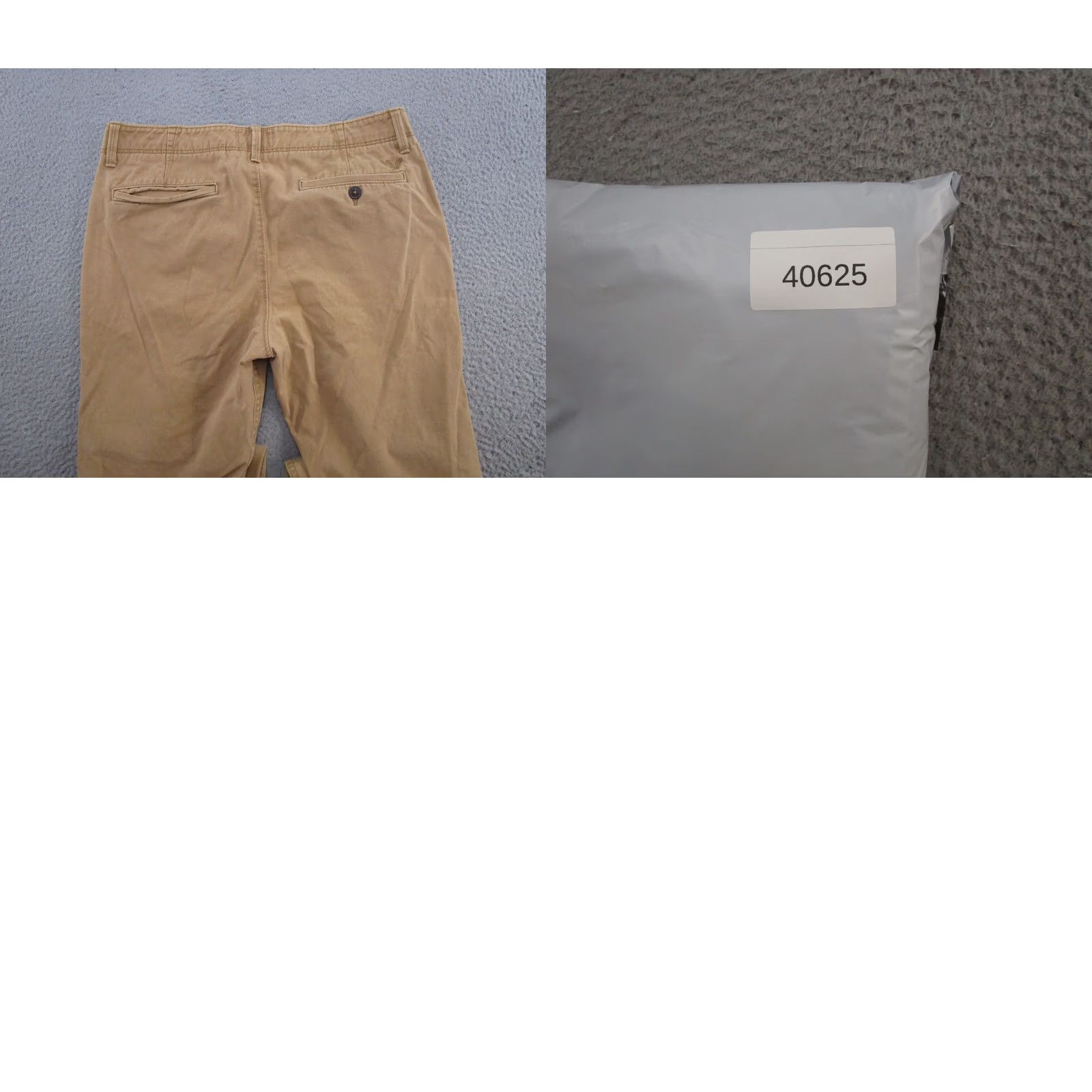 American Eagle Outfitters American Eagle Outfitters Relaxed Chino Pants Beige 34x32 Mens Straight Pocket 5-Pocket Denim/Chino Style Casual Workwear Size US 34 / EU 50 - 10 Thumbnail