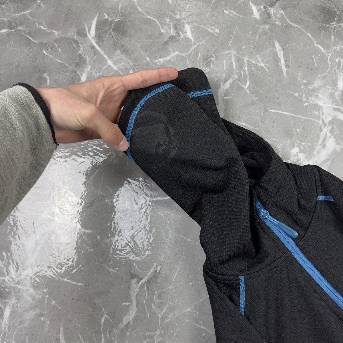 Mammut Mammut Eiger Extreme Black Full zip hooded fleece jacket Size US M / EU 48-50 / 2 - 6 Thumbnail