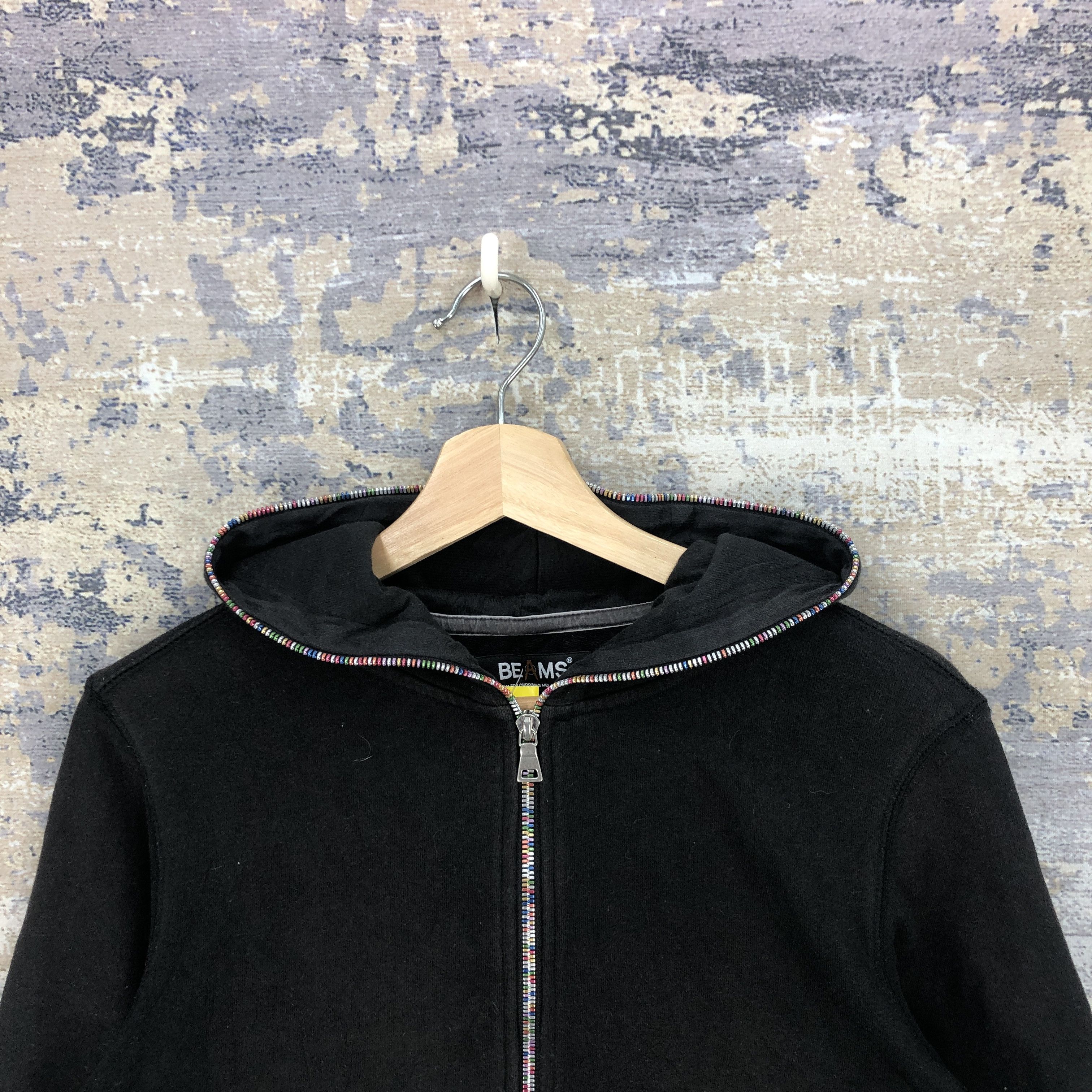 Beams Plus × Japanese Brand × Vintage Vintage Beams Hoodie Sweater Zipper Hooded Sweatshirt Jumper Size US S / EU 44-46 / 1 - 4 Thumbnail