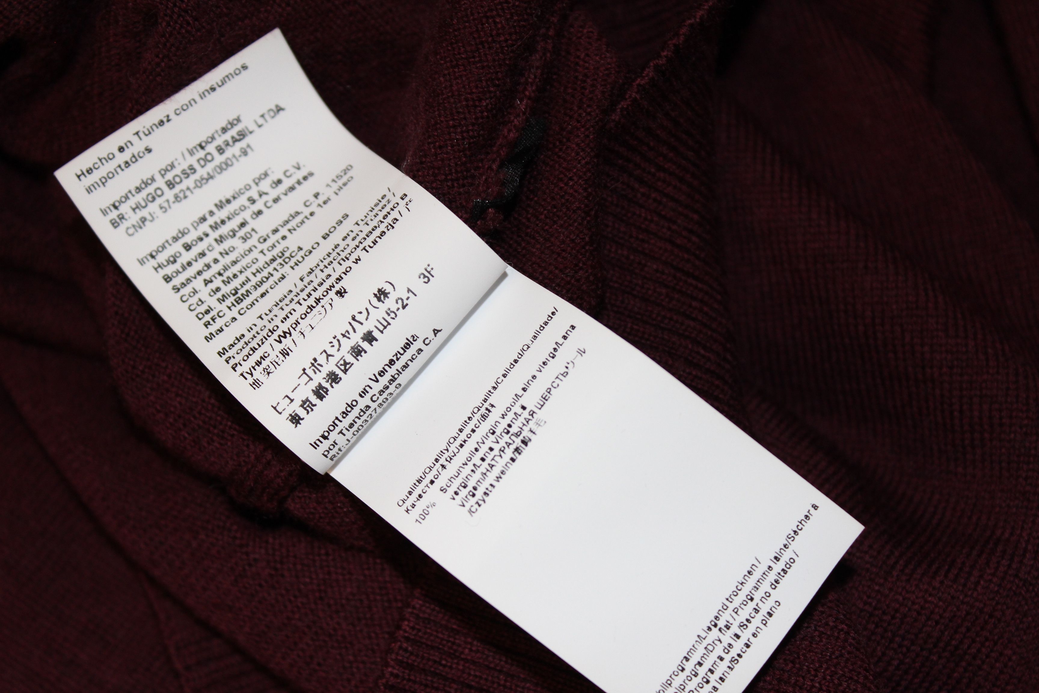 Hugo Boss Men's Hugo Boss Crew Neck Jumper Size M Size US L / EU 52-54 / 3 - 12 Thumbnail