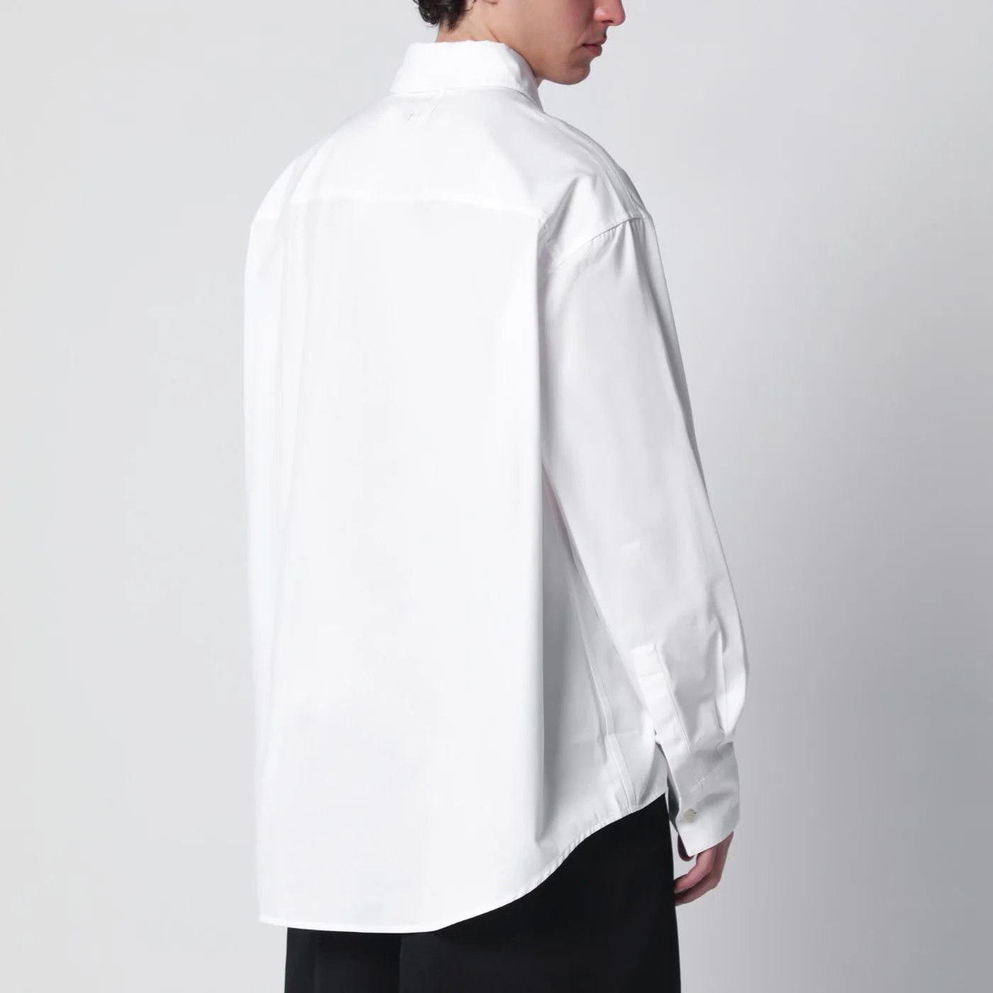 Jacquemus o1d2blof0526 Cotton Button Shirt in White Size US M / EU 48-50 / 2 - 3 Thumbnail