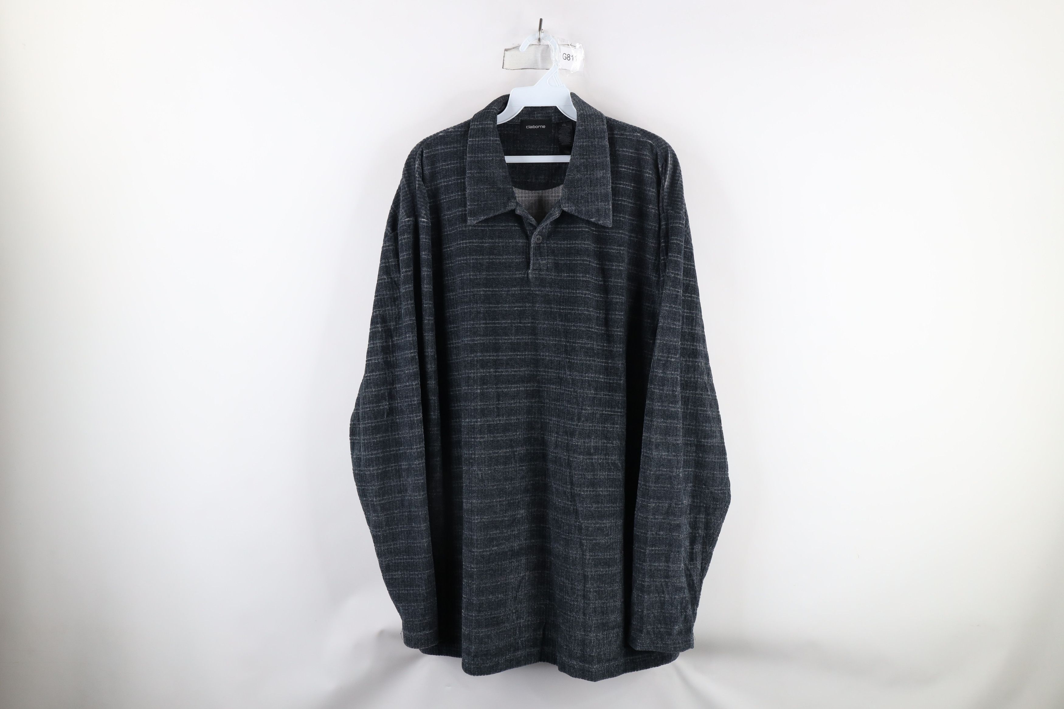 Vintage Vintage 90s Streetwear Long Sleeve Rugby Polo Shirt USA Size US XXL / EU 58 / 5 - 1 Thumbnail