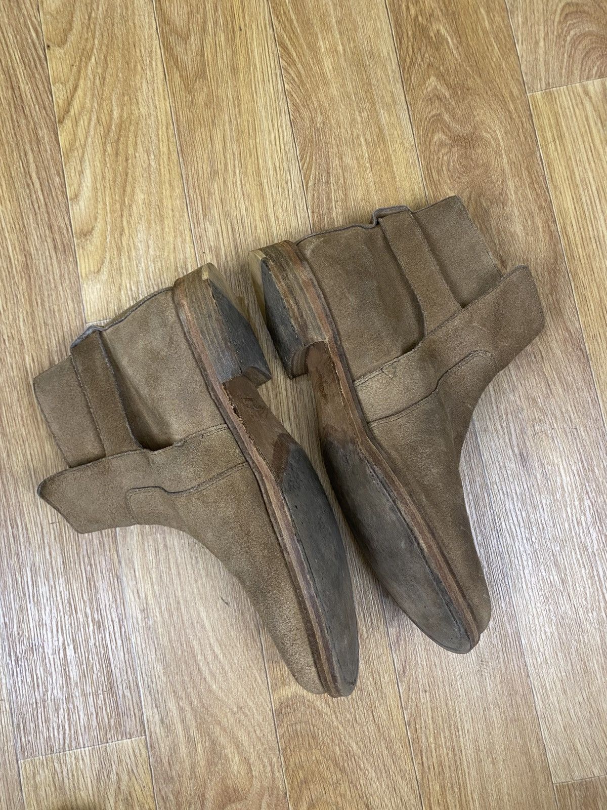 Loake Loake Beige Suede Men’s Boots Size: 43.5 Size US 10.5 / EU 43-44 - 6 Thumbnail