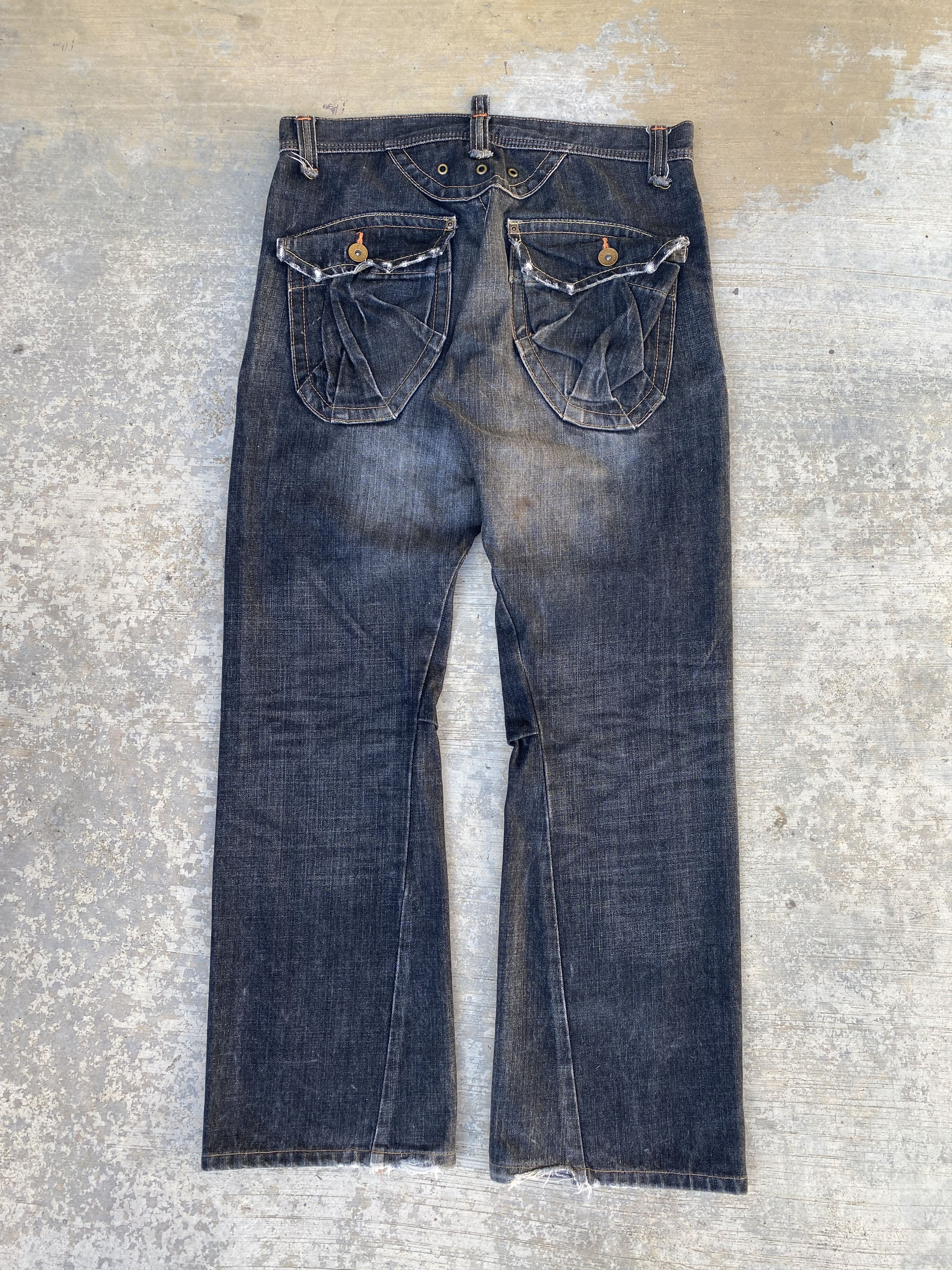 Edwin Vintage edwin bondage flare jeans Size US 33 - 2 Thumbnail