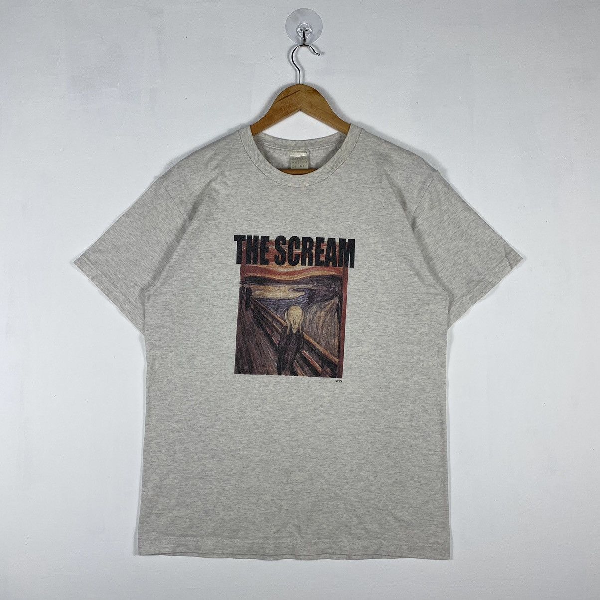 Vintage Vintage THE SCREAM Edvard Munch Otsuka Museum Of Art Tee Size US M / EU 48-50 / 2 - 2 Thumbnail