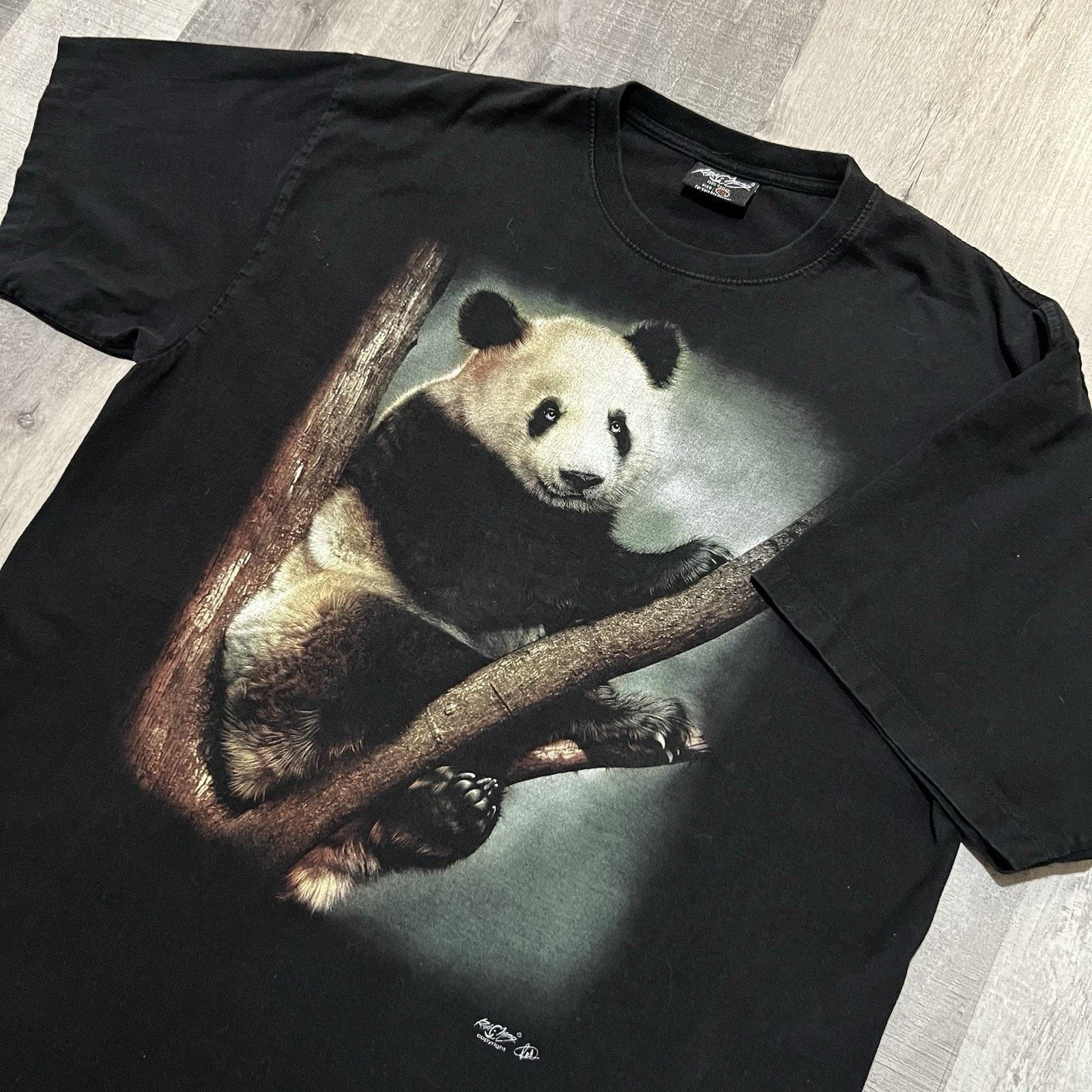 Other Rock Chang The Giant Panda Double Sided Big Graphic T-Shirt Size US XXL / EU 58 / 5 - 3 Thumbnail