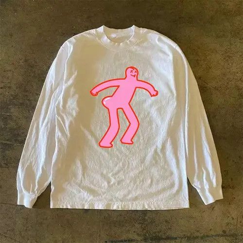 Other Street fashion dancer print long sleeve tee Size US L / EU 52-54 / 3 - 5 Thumbnail