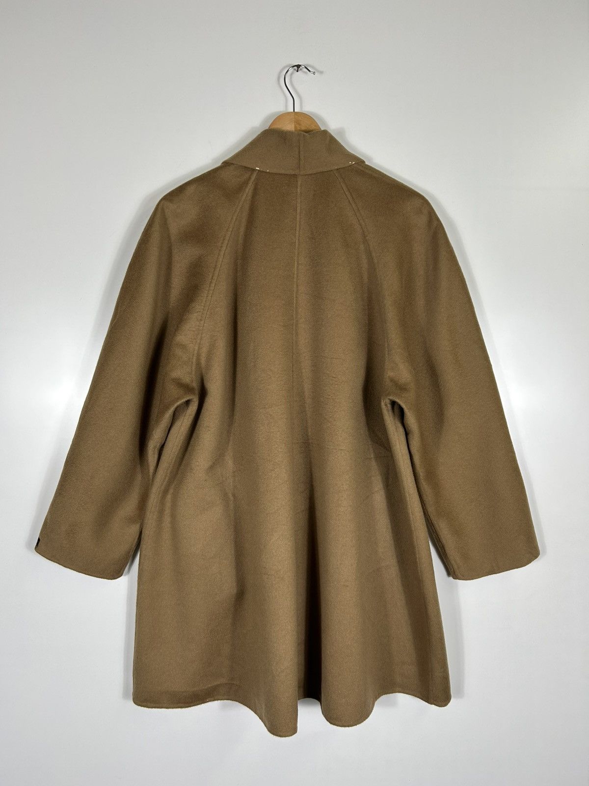 Designer ⚡️Vintage Gerardi Italy Cashmere Buttonless Jacket Size M / US 6-8 / IT 42-44 - 15 Thumbnail